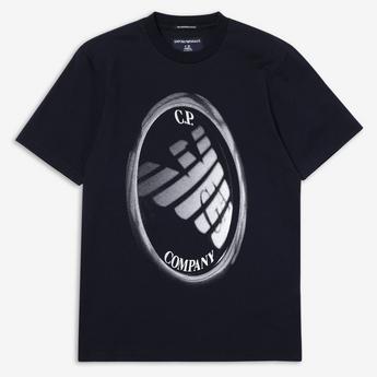 CP Company CP Company x Emporio Armani Graphic T Shirt
