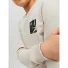 pop trading company logo crewneck sweatshirt black white - stonehenge t shirt - Jack Logo Sweatshirt Junior Boys - 3