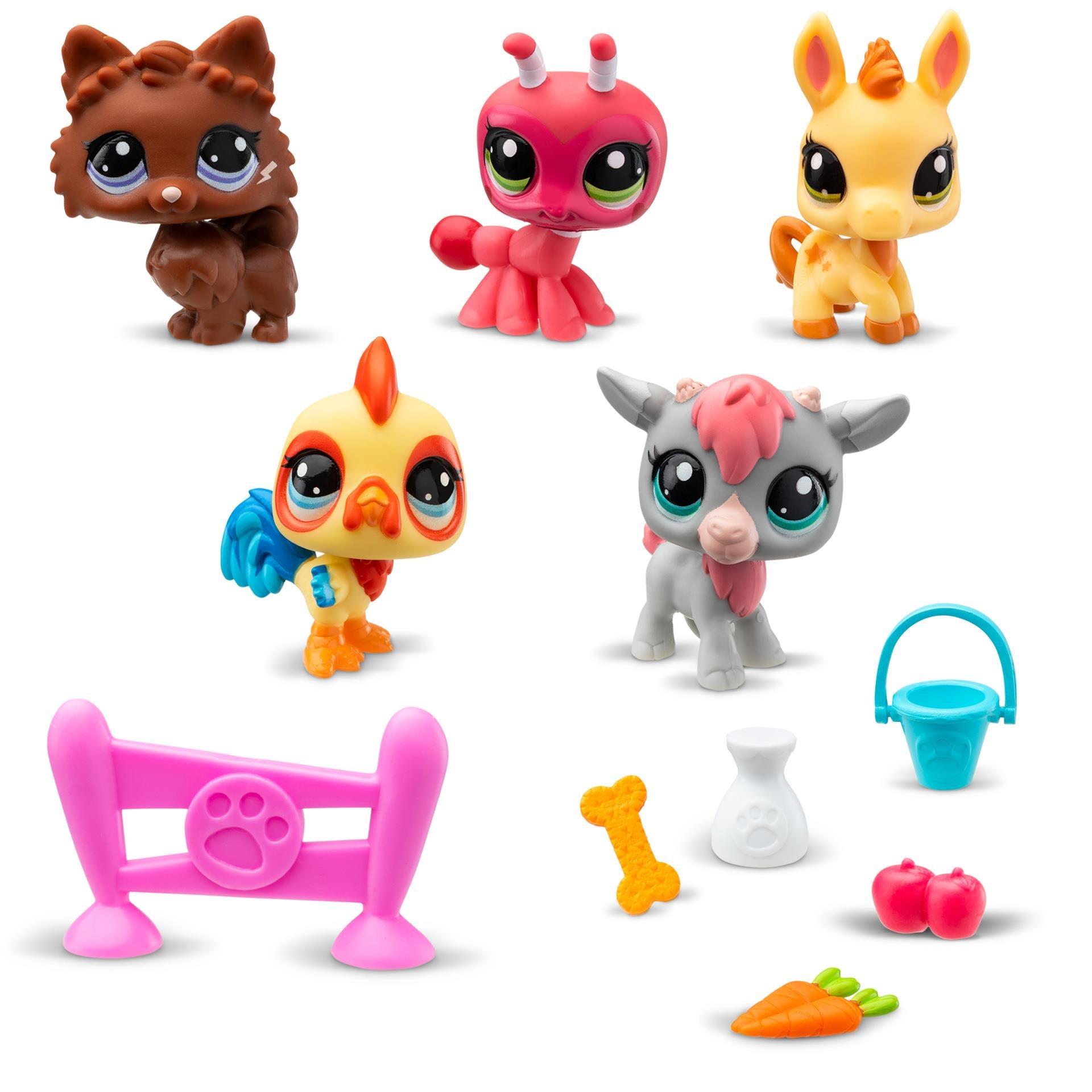 None - Littlest Pet Shop - Littlest Pet Shop Collectors 5 Pack Barnyard Fun - 4