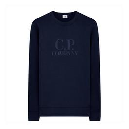 CP Company Diagonal Fleece Logo Sweatshirts