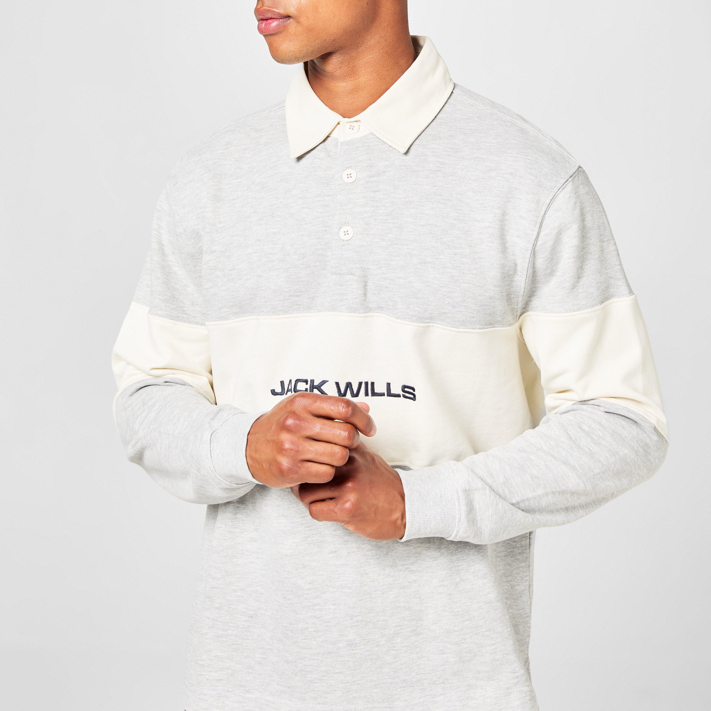 Grey Marl - Jack Wills - Rugby Sweater - 3