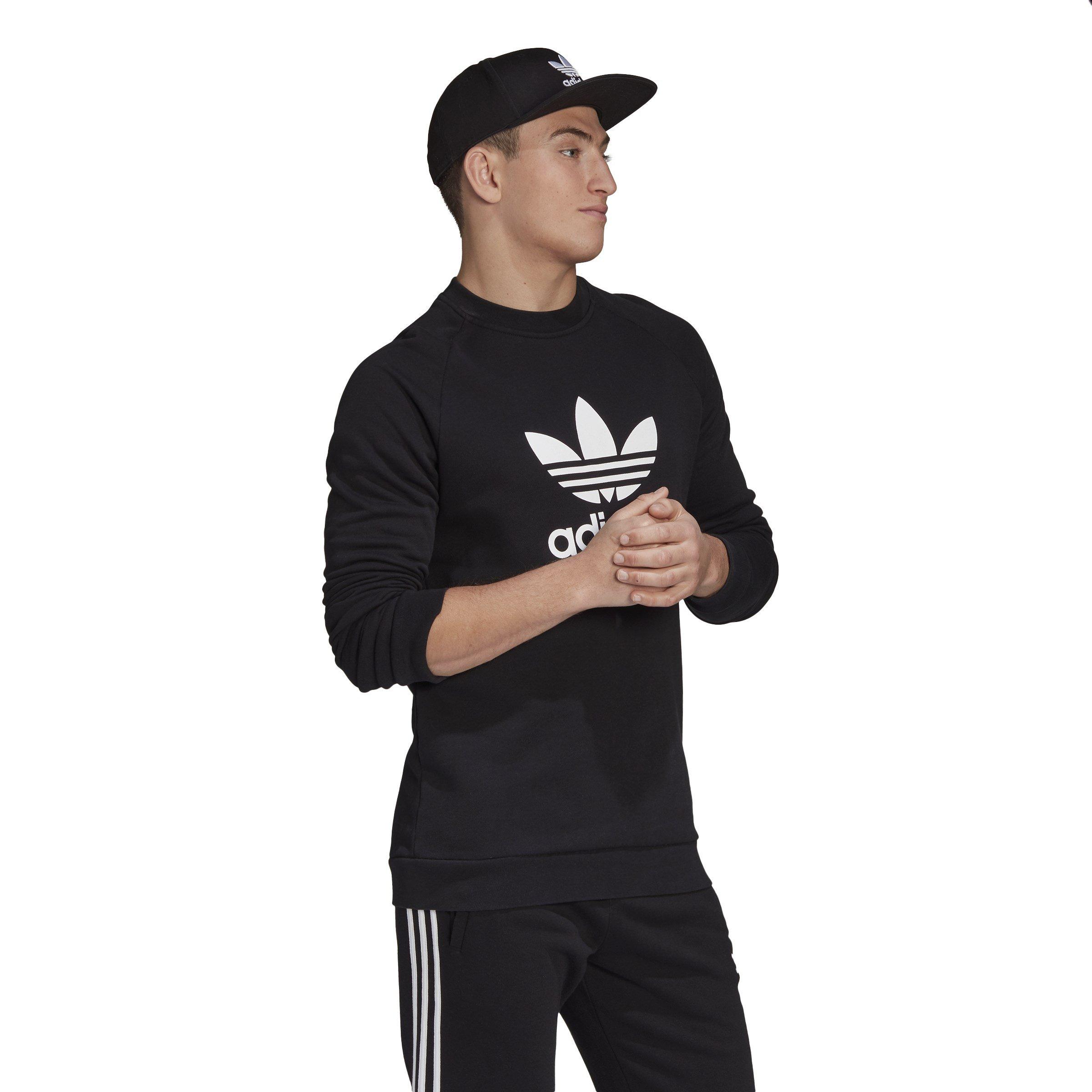 Black - adidas Originals - Trefoil Sweatshirt - 6