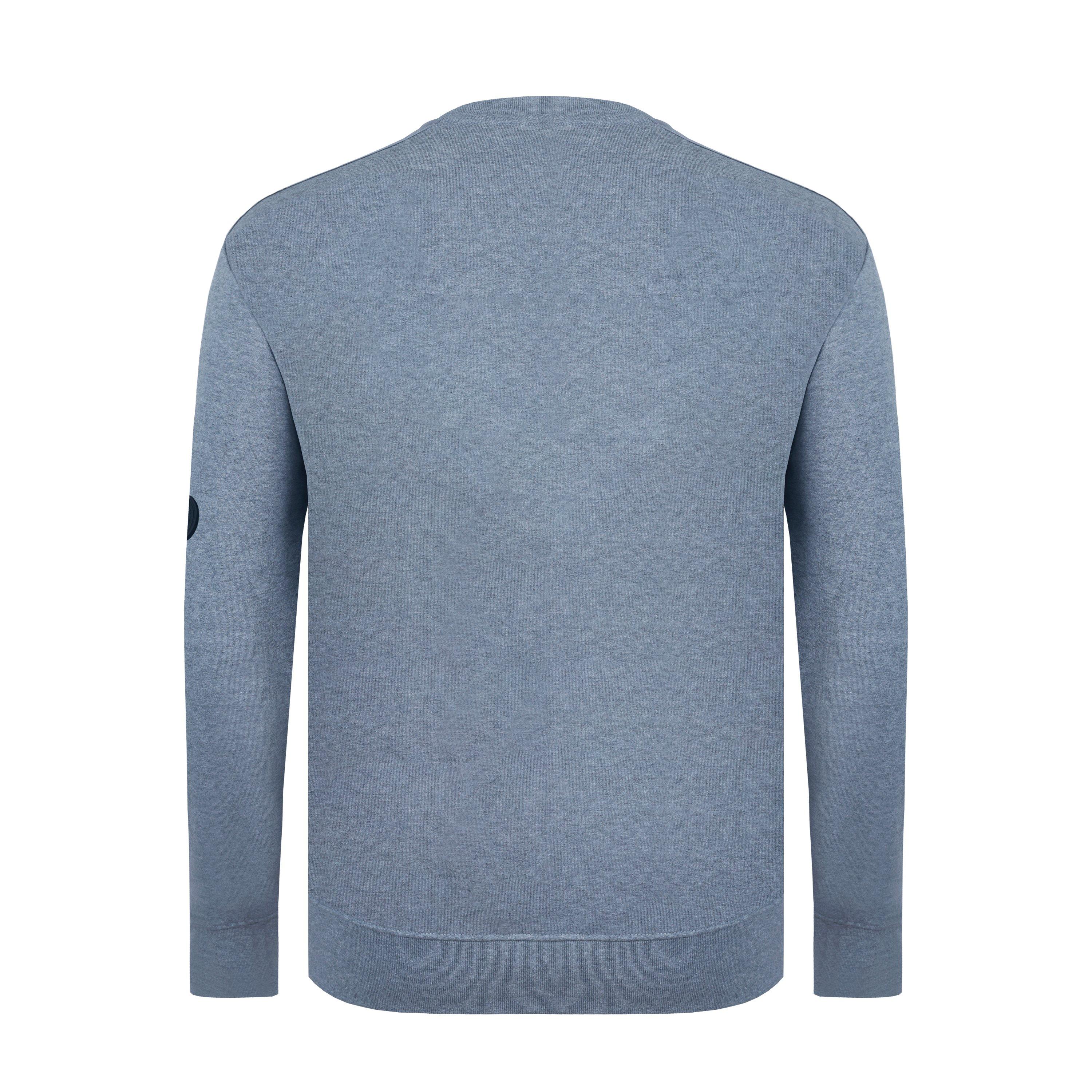 Grey Marl - Firetrap - Hybrid Sweatshirt - 2