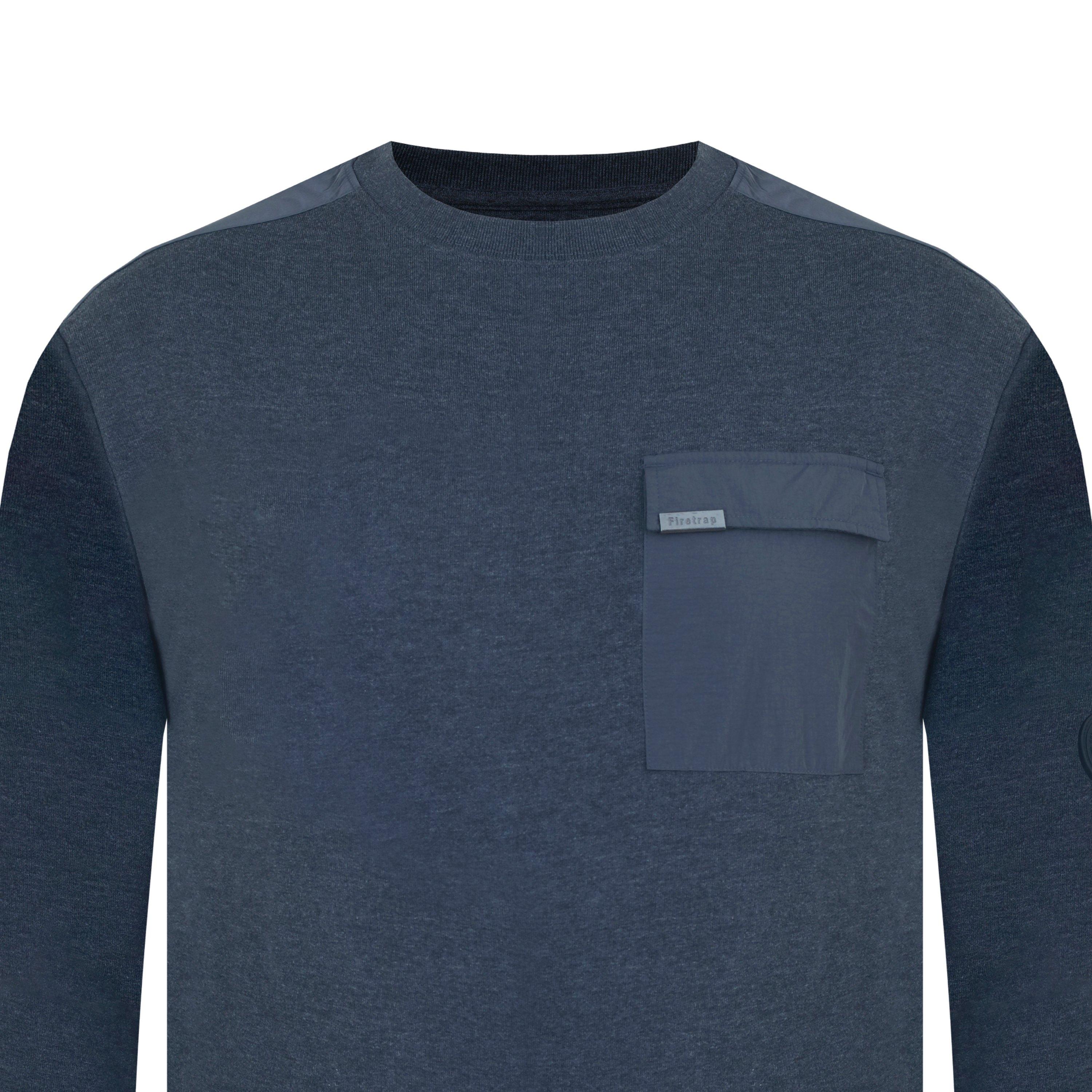 Holzkohle Melange - Firetrap - Hybrid Sweatshirt - 3