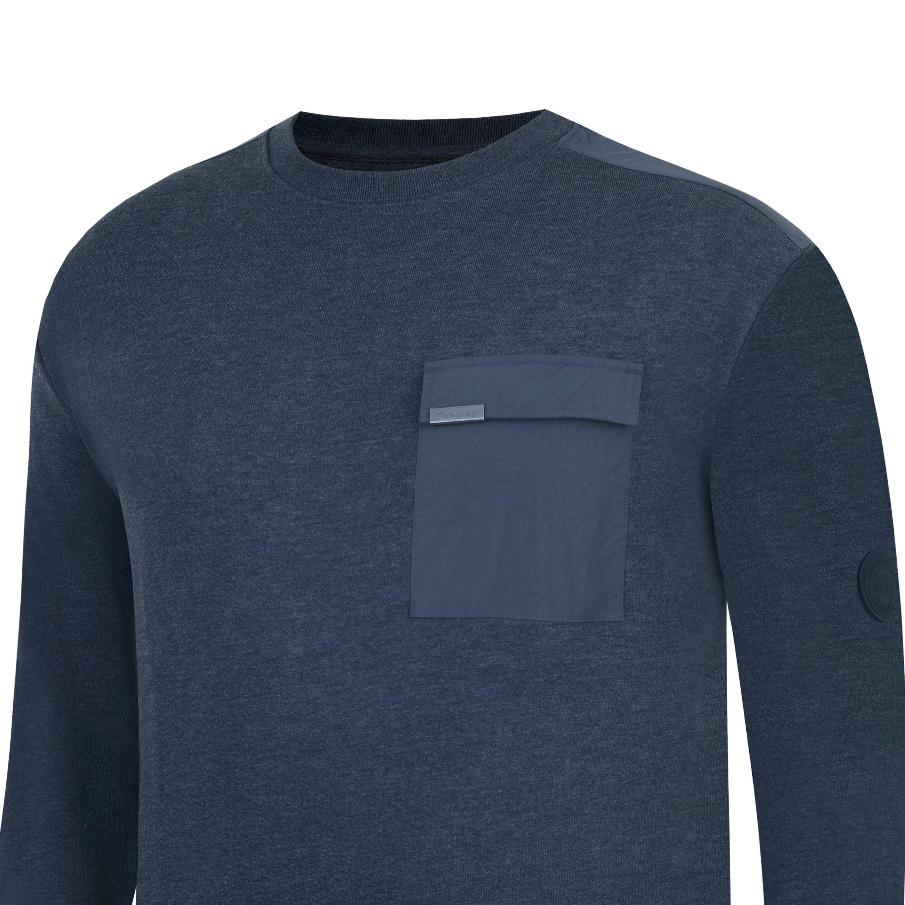 Holzkohle Melange - Firetrap - Hybrid Sweatshirt - 4