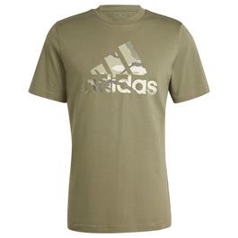 adidas Camo Badge Of Sport Graphic Mens T Shirt