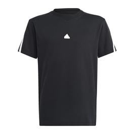 adidas Future Icons 3 Stripes Juniors T Shirt