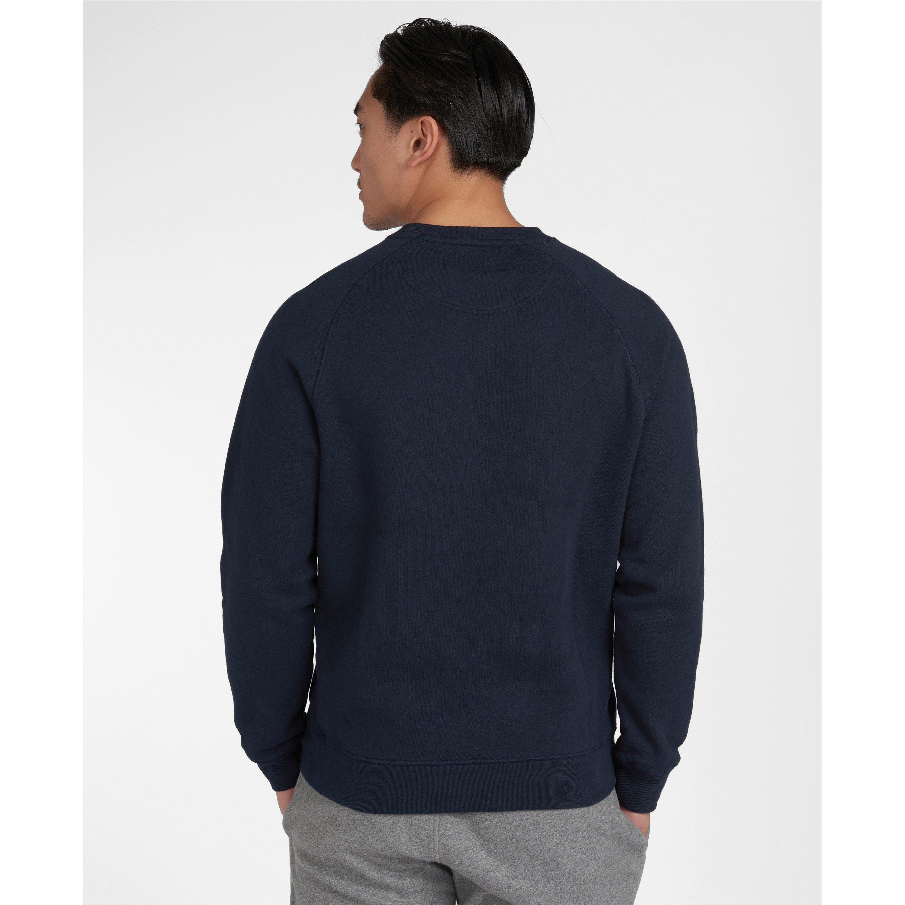 Navy - Barbour International - Mens Essential Sweatshirt - 3