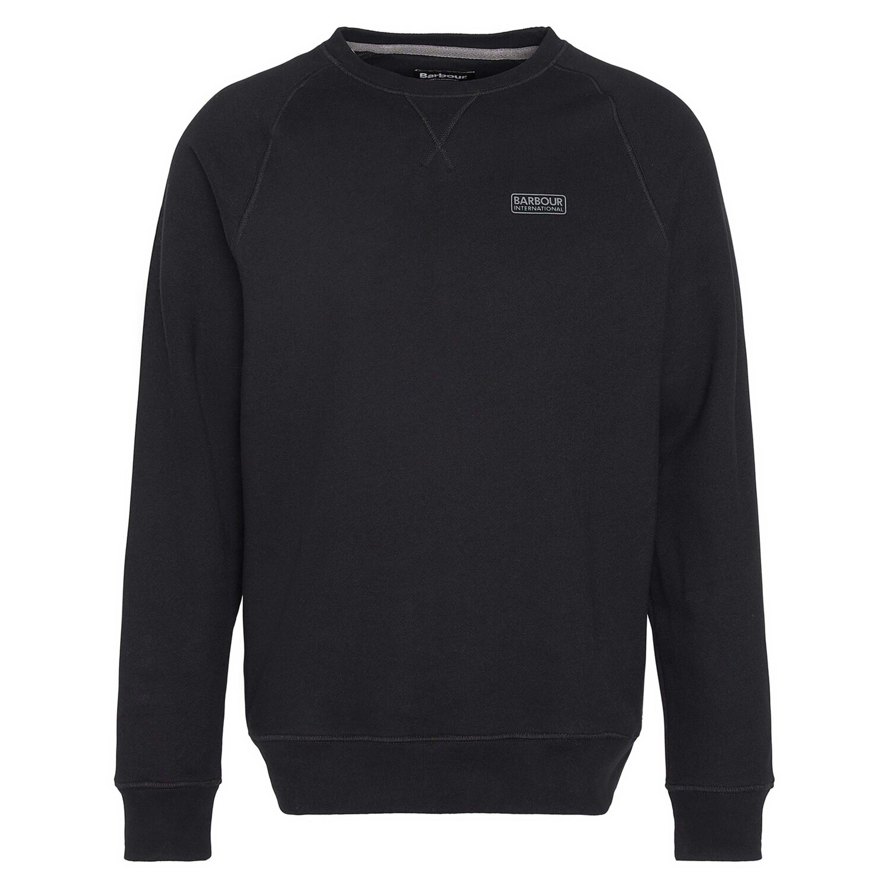 Black/Blk BK71 - Barbour International - Mens Essential Sweatshirt - 1