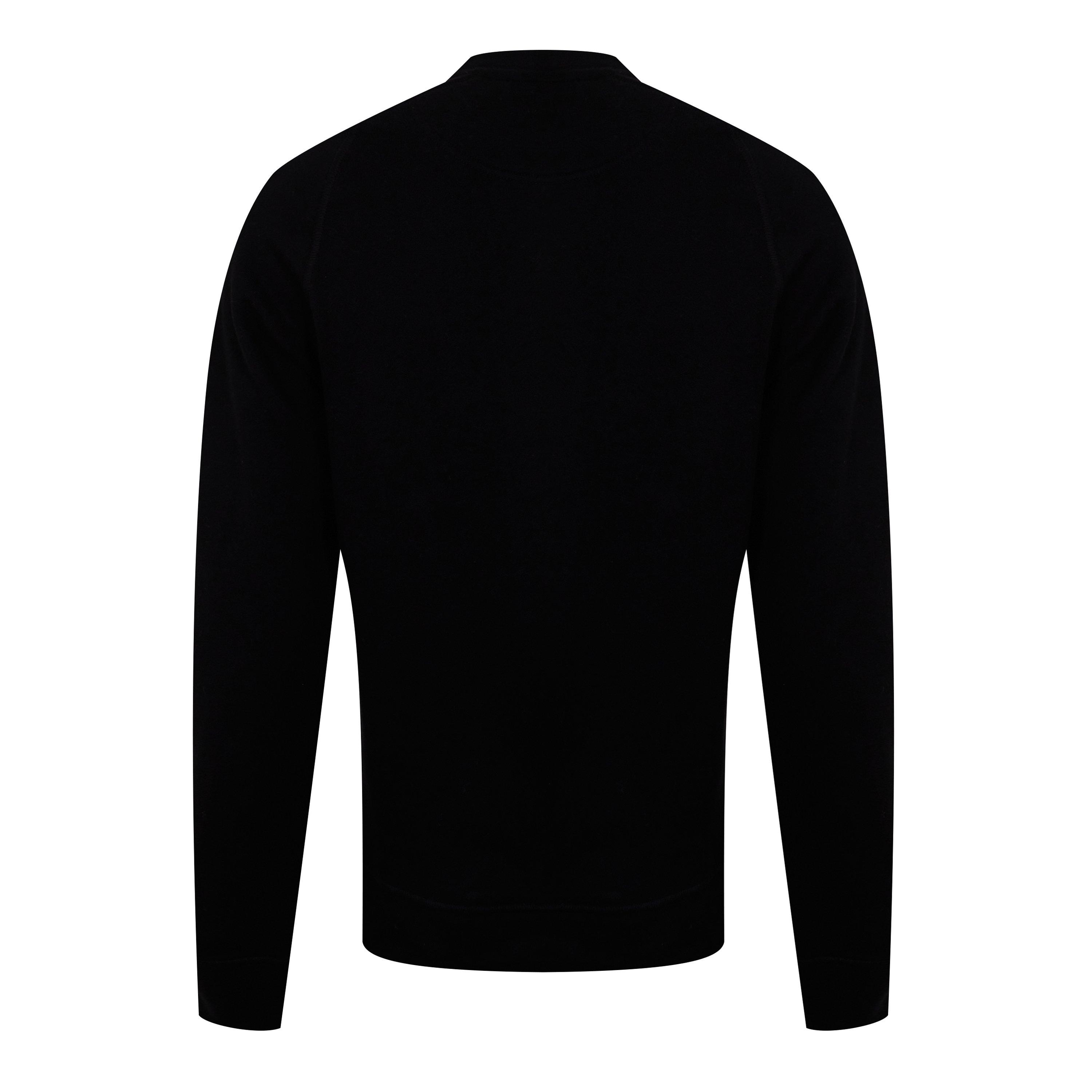 Black/Blk BK71 - Barbour International - Men's Essential Crew-neck Sweatshirt - 8