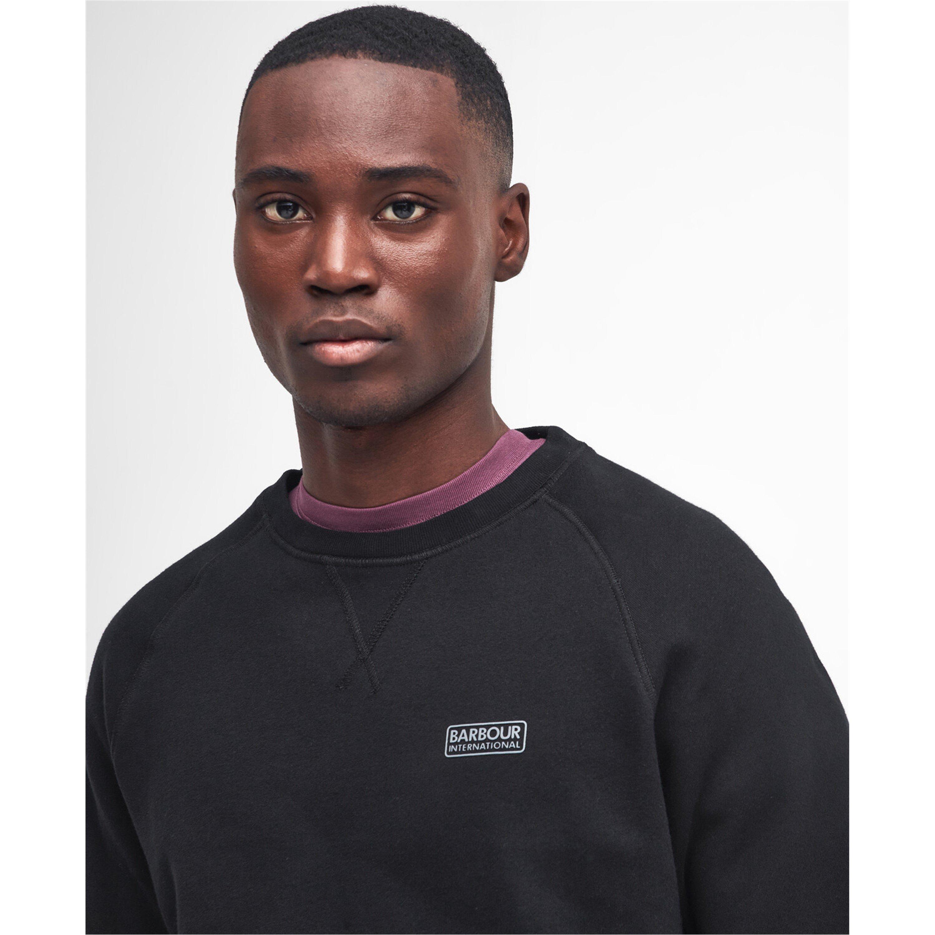Barbour International Men's Essential Crew-neck Sweatshirt