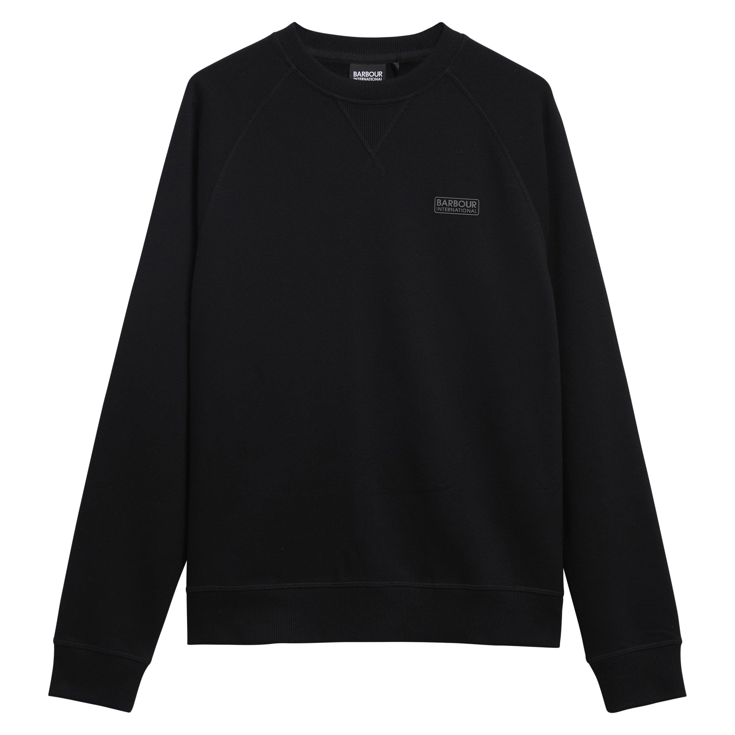 Black/Blk BK71 - Barbour International - Mens Essential Sweatshirt - 8