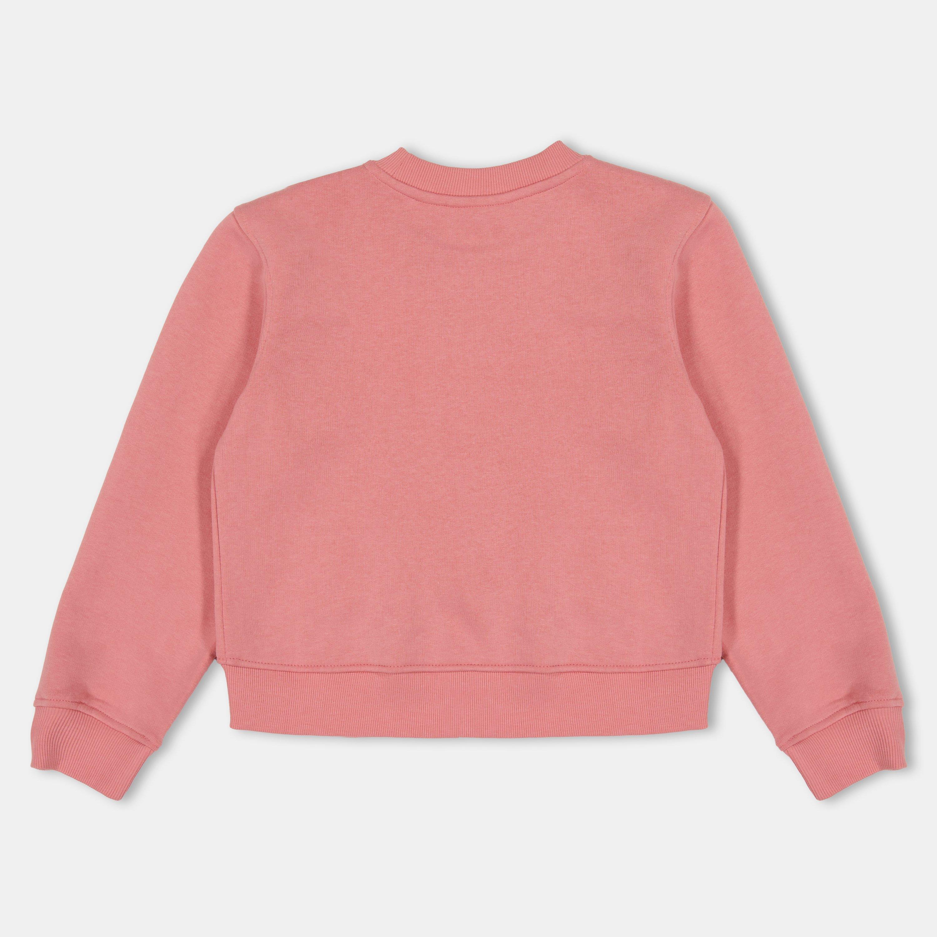 Brandi Albaricoque - Calvin Klein Jeans - Kids' Logo Crew Sweatshirt - 2