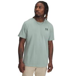 Under Armour UA Logo Embroidered Heavyweight T-shirt Mens