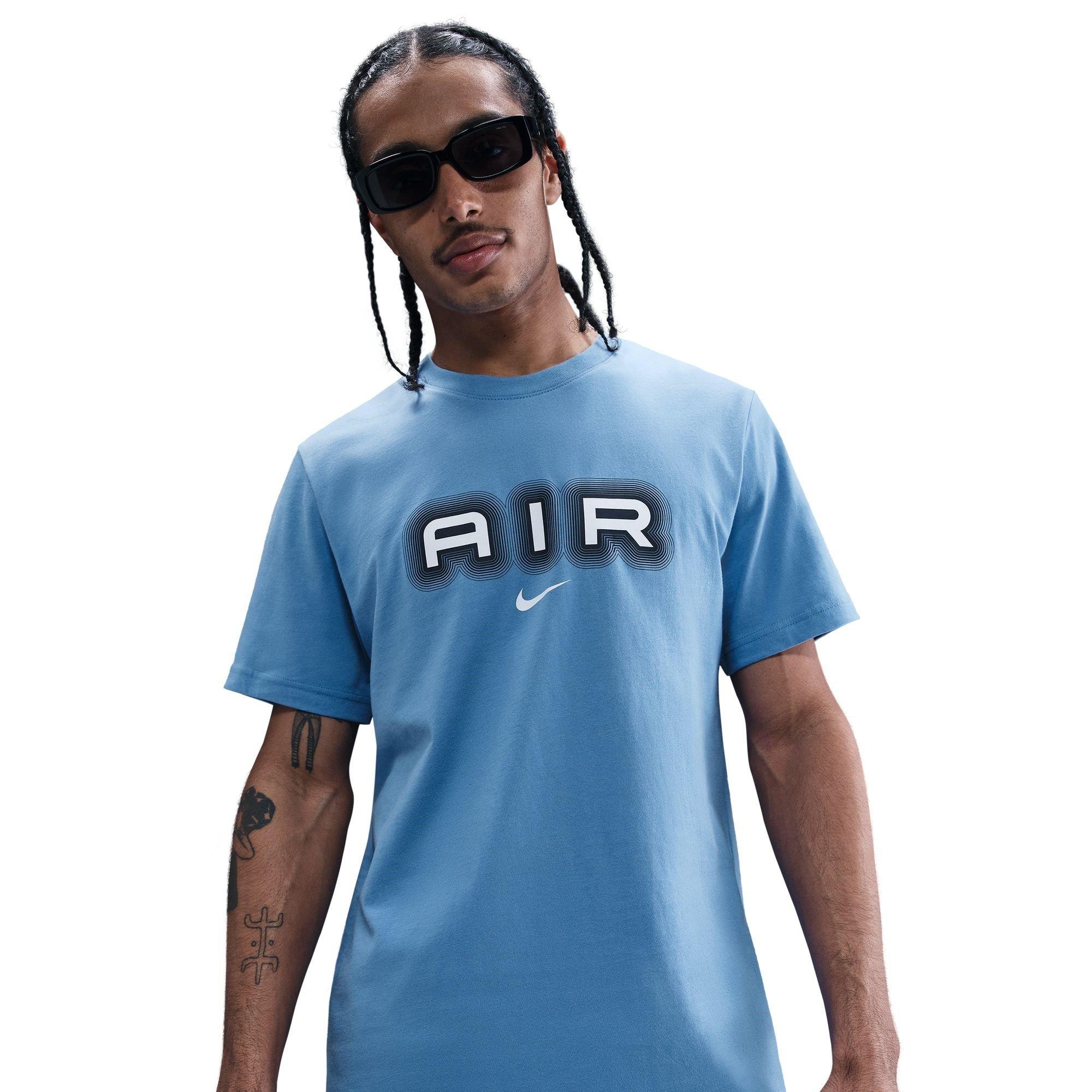 nike air t shirt blue