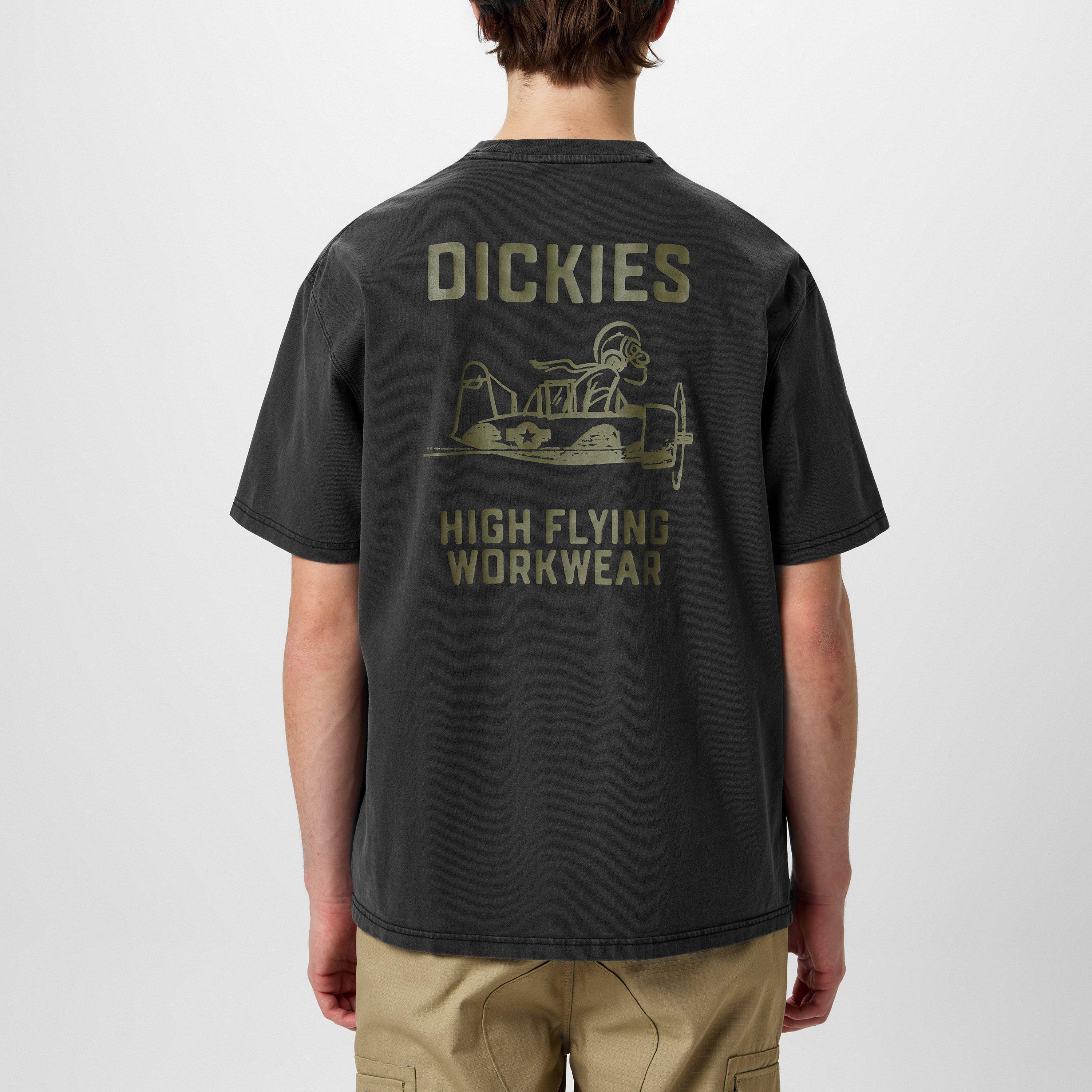 Schwarz - Dickies - High Flying Workwear T-shirt - 3