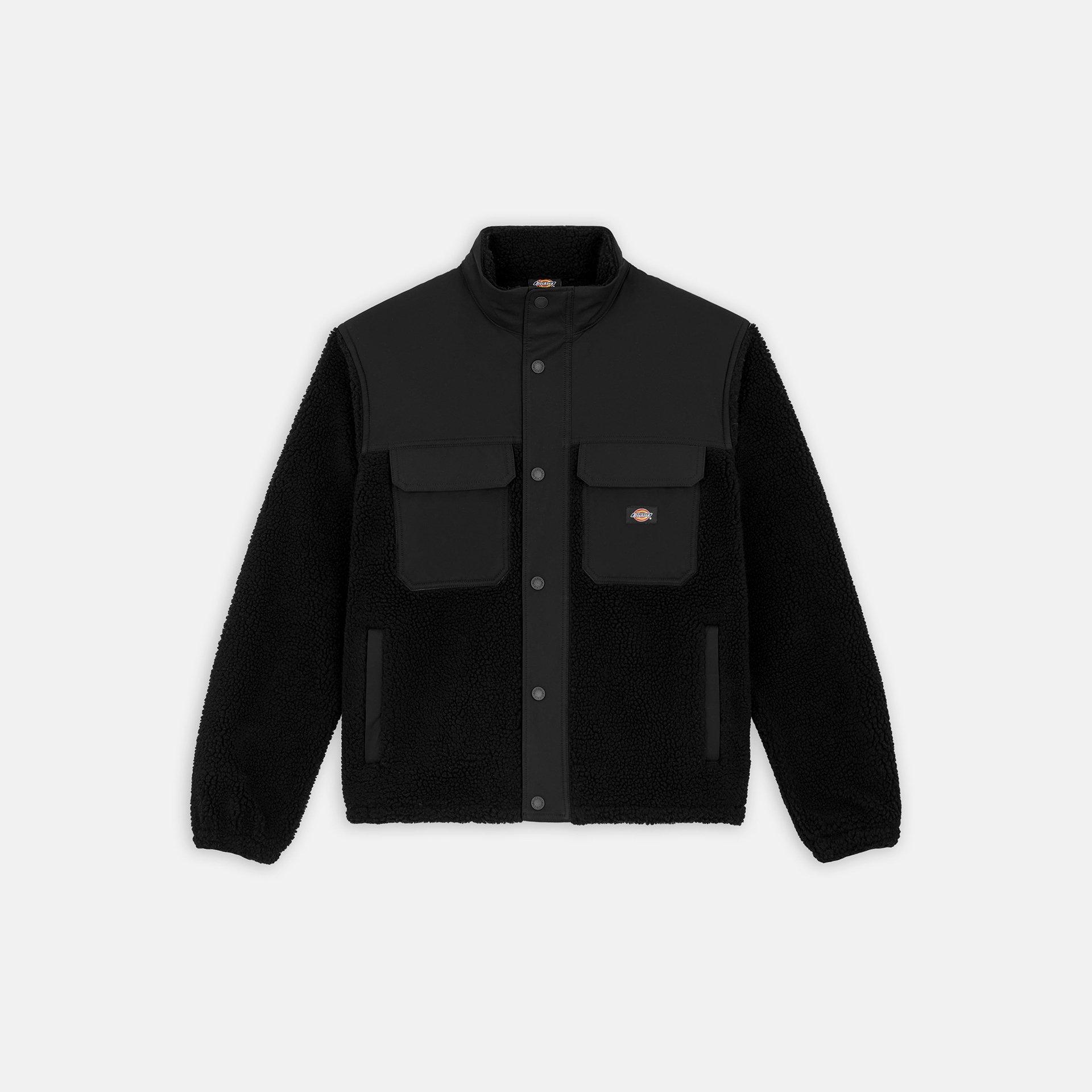 Black - Dickies - Pinesdale Fleece Jacket - 1
