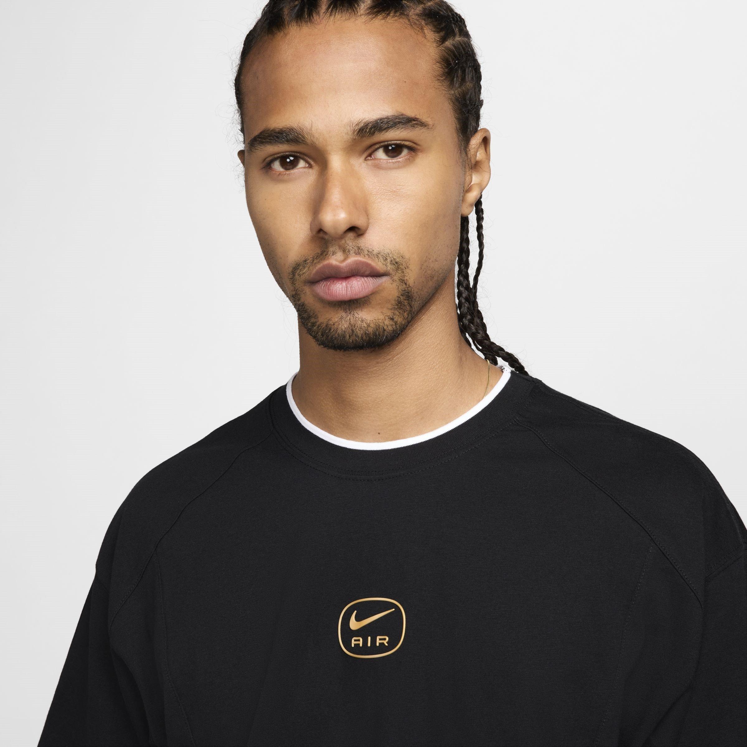 Crno/Zlato - Nike - NSW SW AIR L FIT TOP - 3