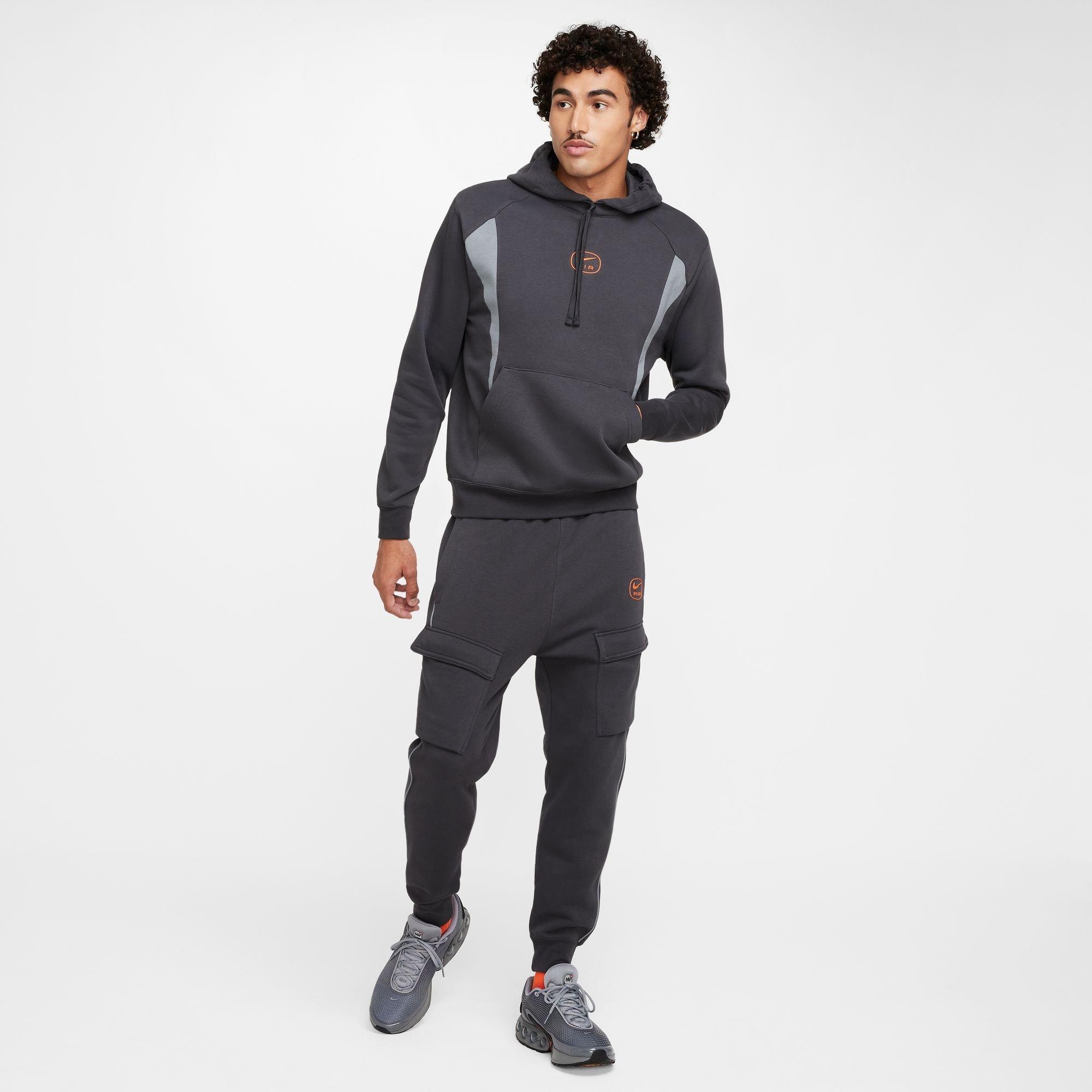 Black/Fir/White - Nike - M NSW SW AIR PO HOODY FLC BB - 7