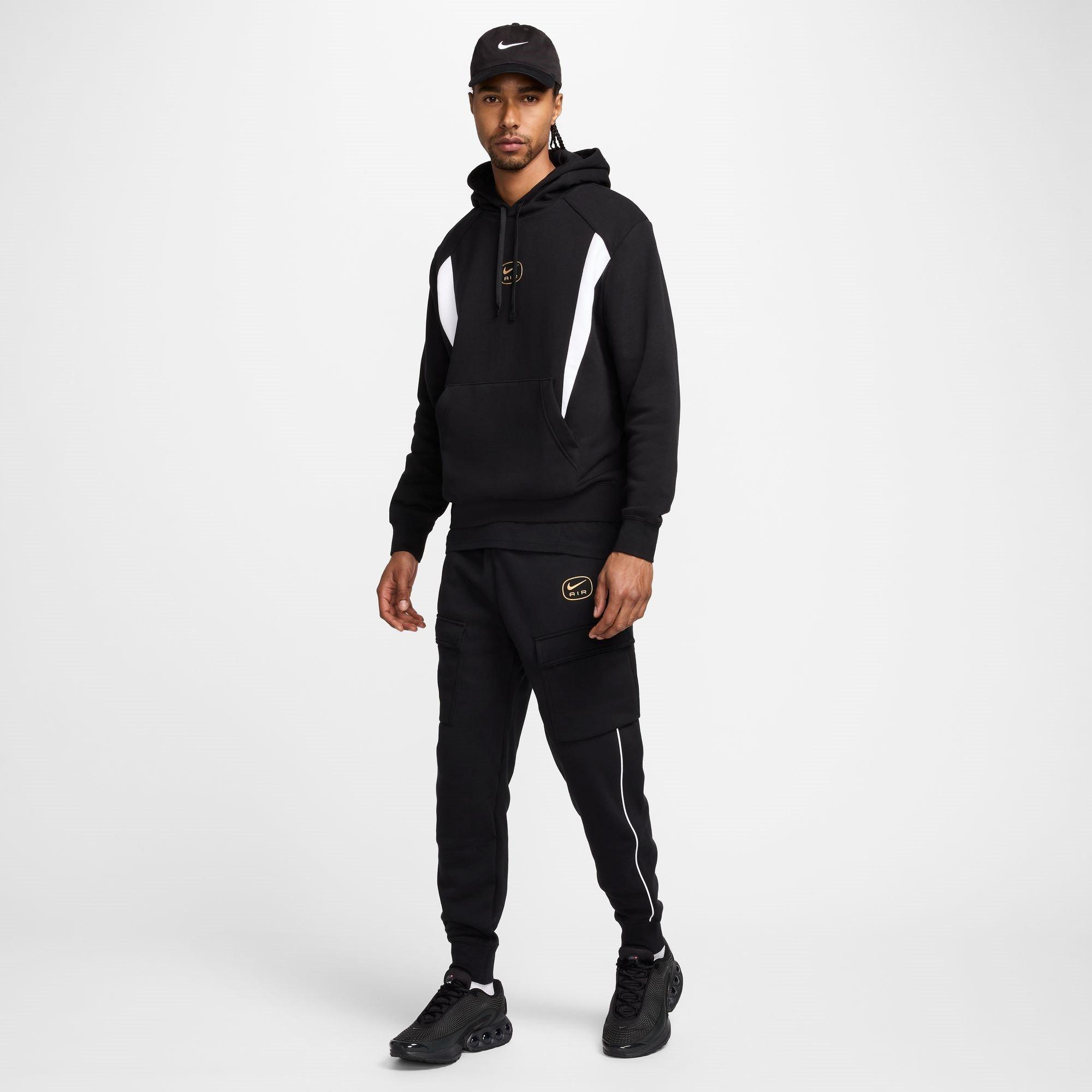 Black/White - Nike - NSW SW AIR PO HOODY FLC BB - 6