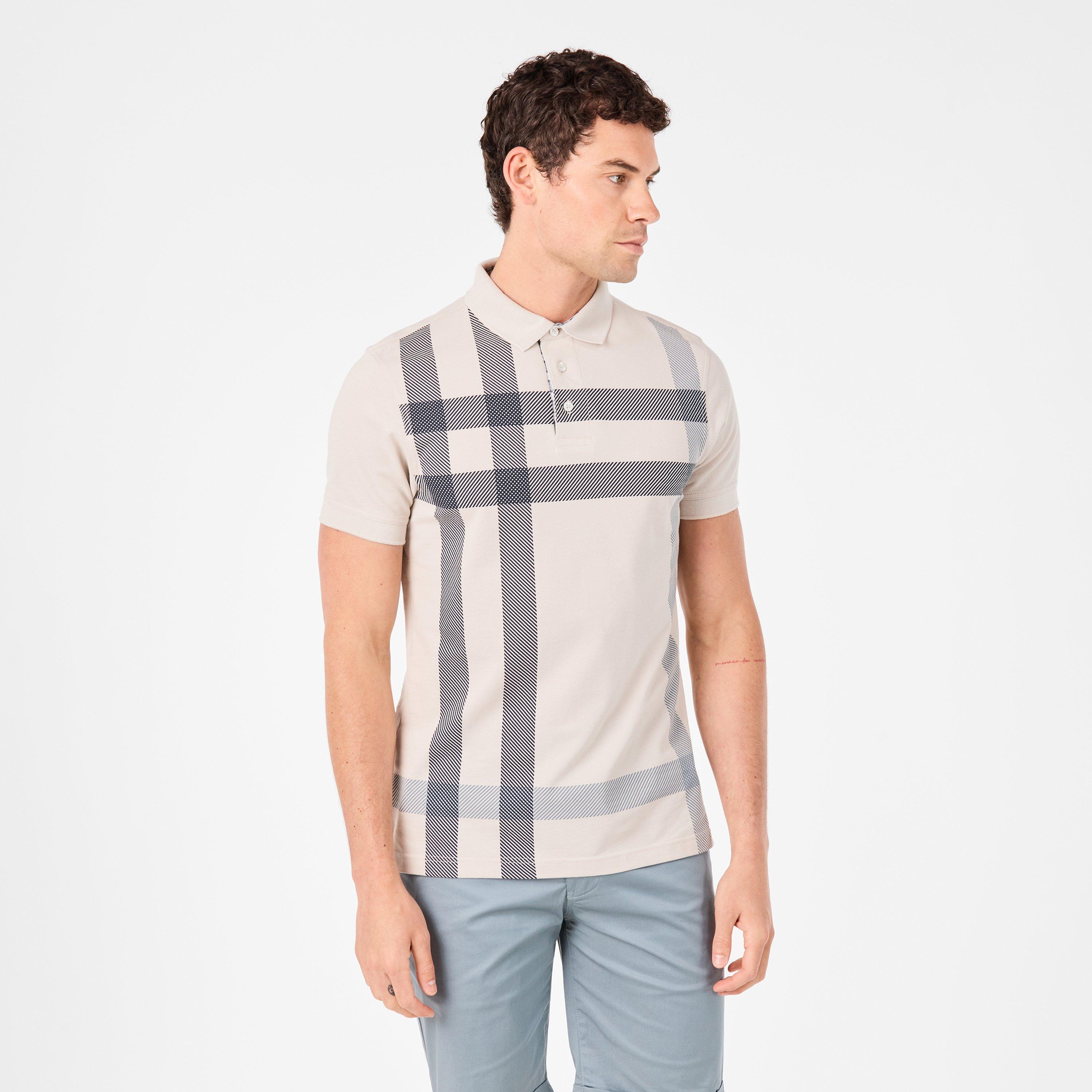 Mist BE12 - Barbour - Blaine Tartan Short-Sleeved Polo Shirt - 3