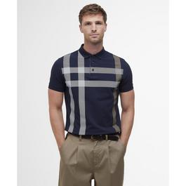 Barbour Blaine Tartan Short Sleeved Polo Shirt