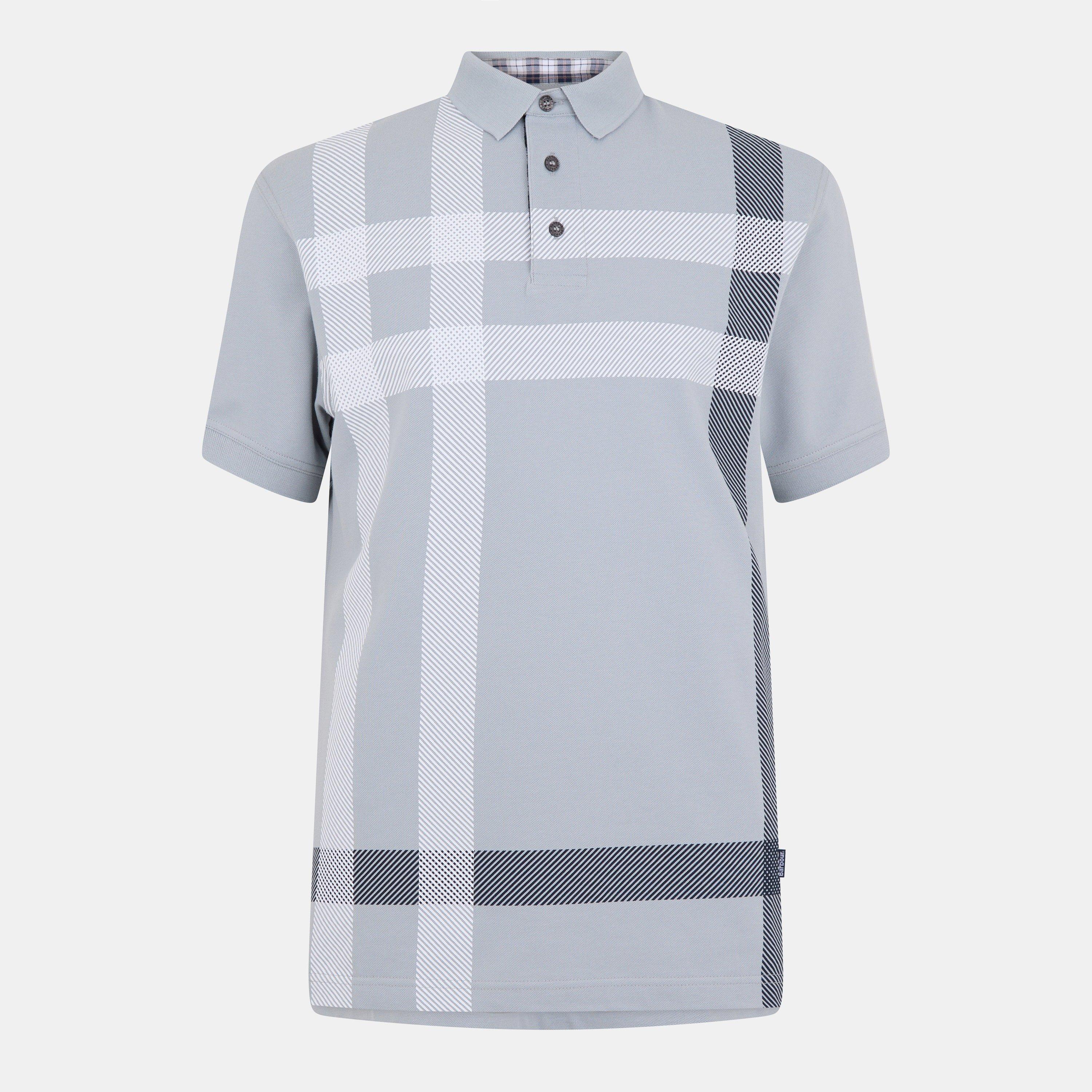 Barbour | Blaine Tartan Short-Sleeved Polo Shirt | Short