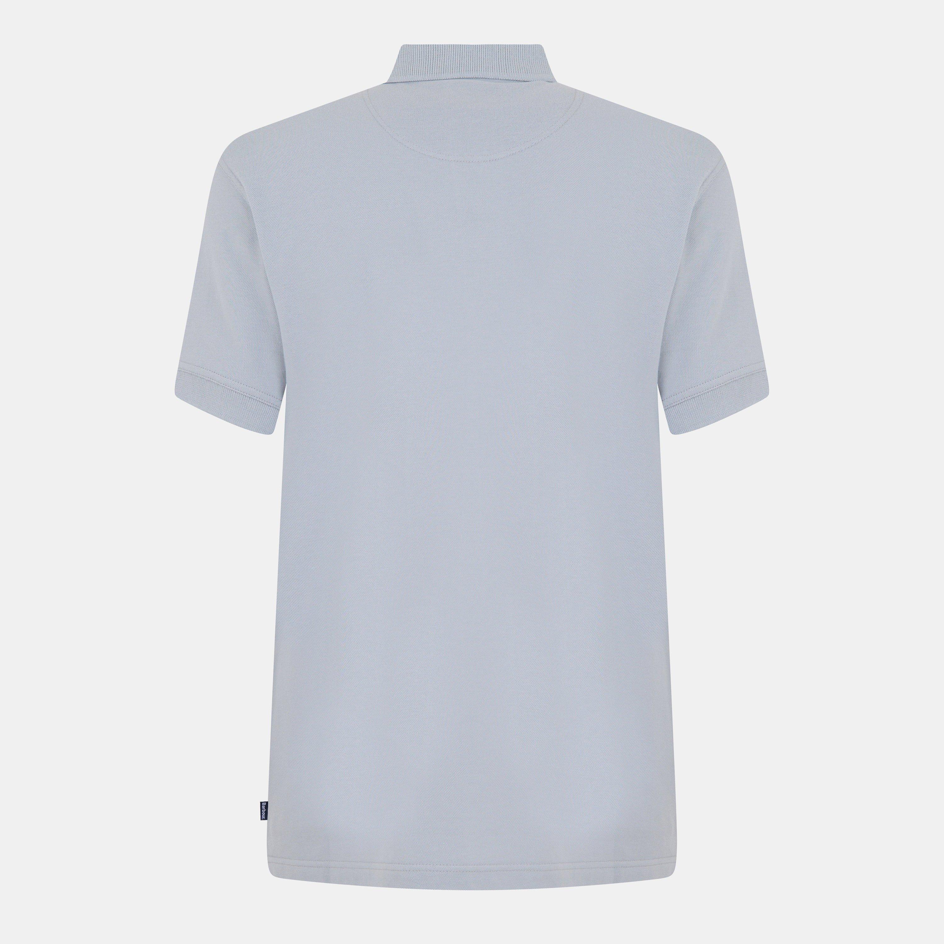 Mineral Blue - Barbour - Mens Blaine Polo Shirt - 2