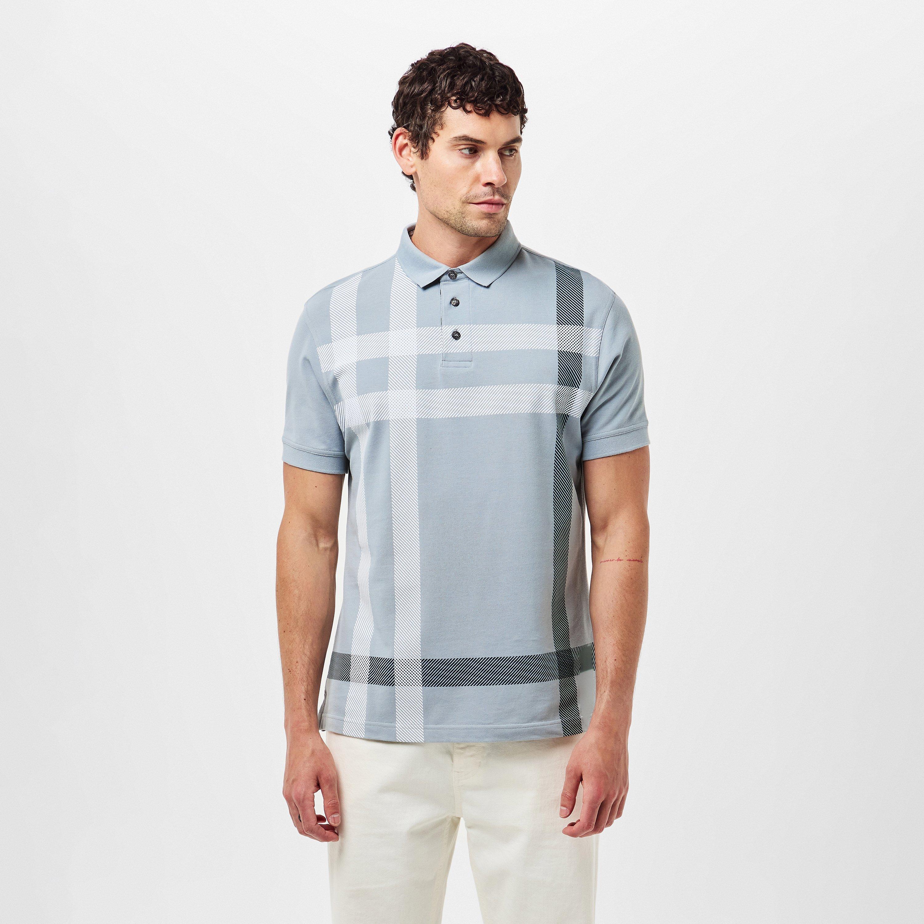 Mineral Blue - Barbour - Mens Blaine Polo Shirt - 3