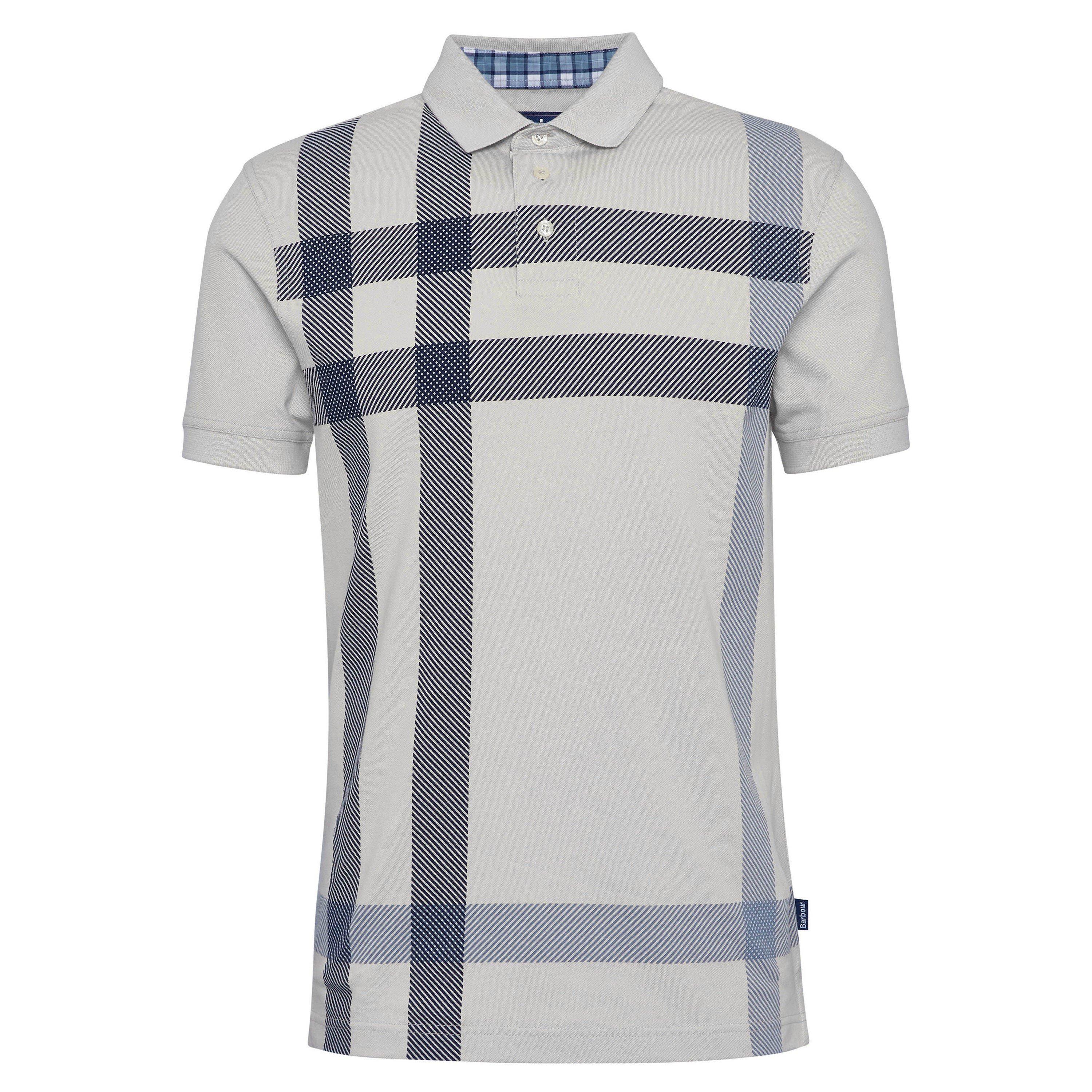 Mist BE12 - Barbour - Mens Blaine Polo Shirt - 1