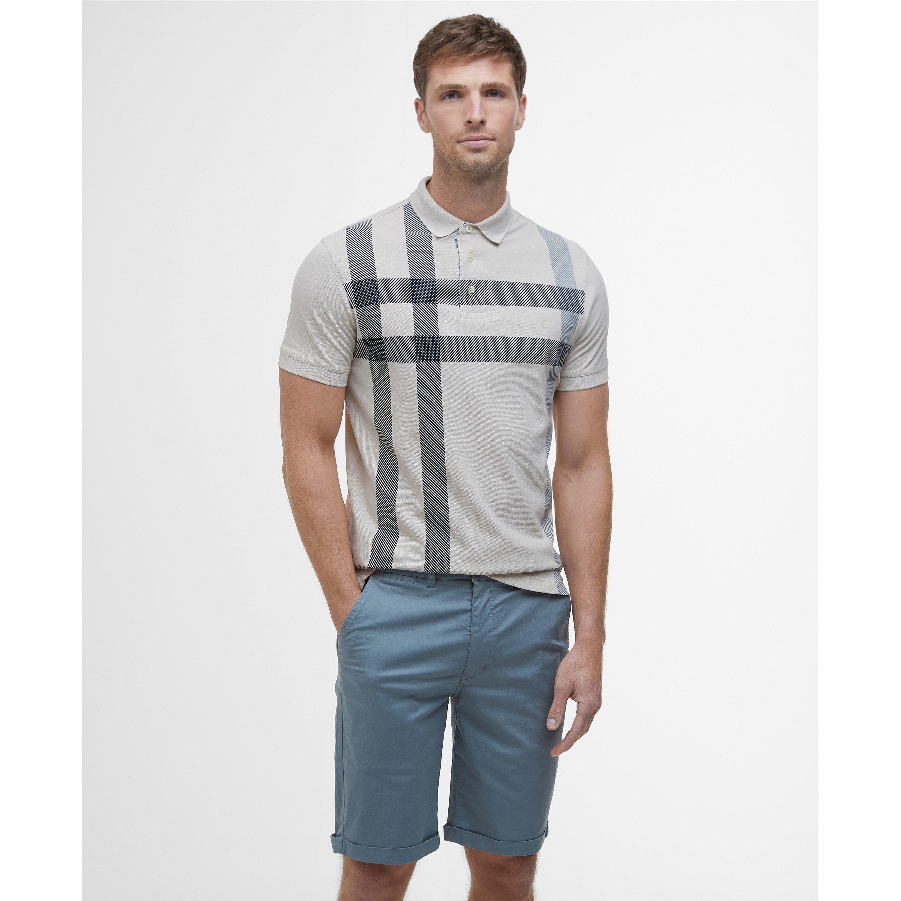 Mist BE12 - Barbour - Mens Blaine Polo Shirt - 2