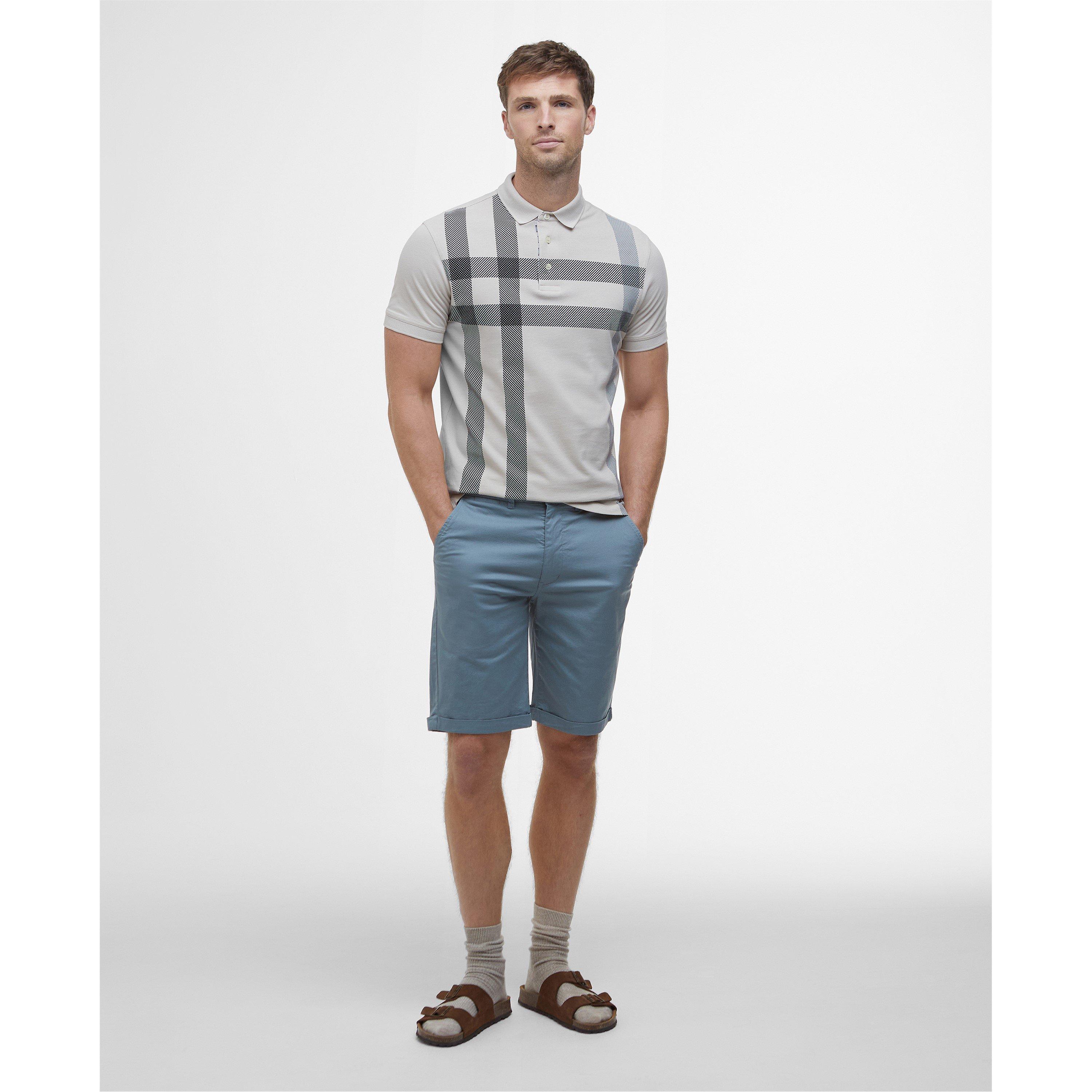 Mist BE12 - Barbour - Mens Blaine Polo Shirt - 4