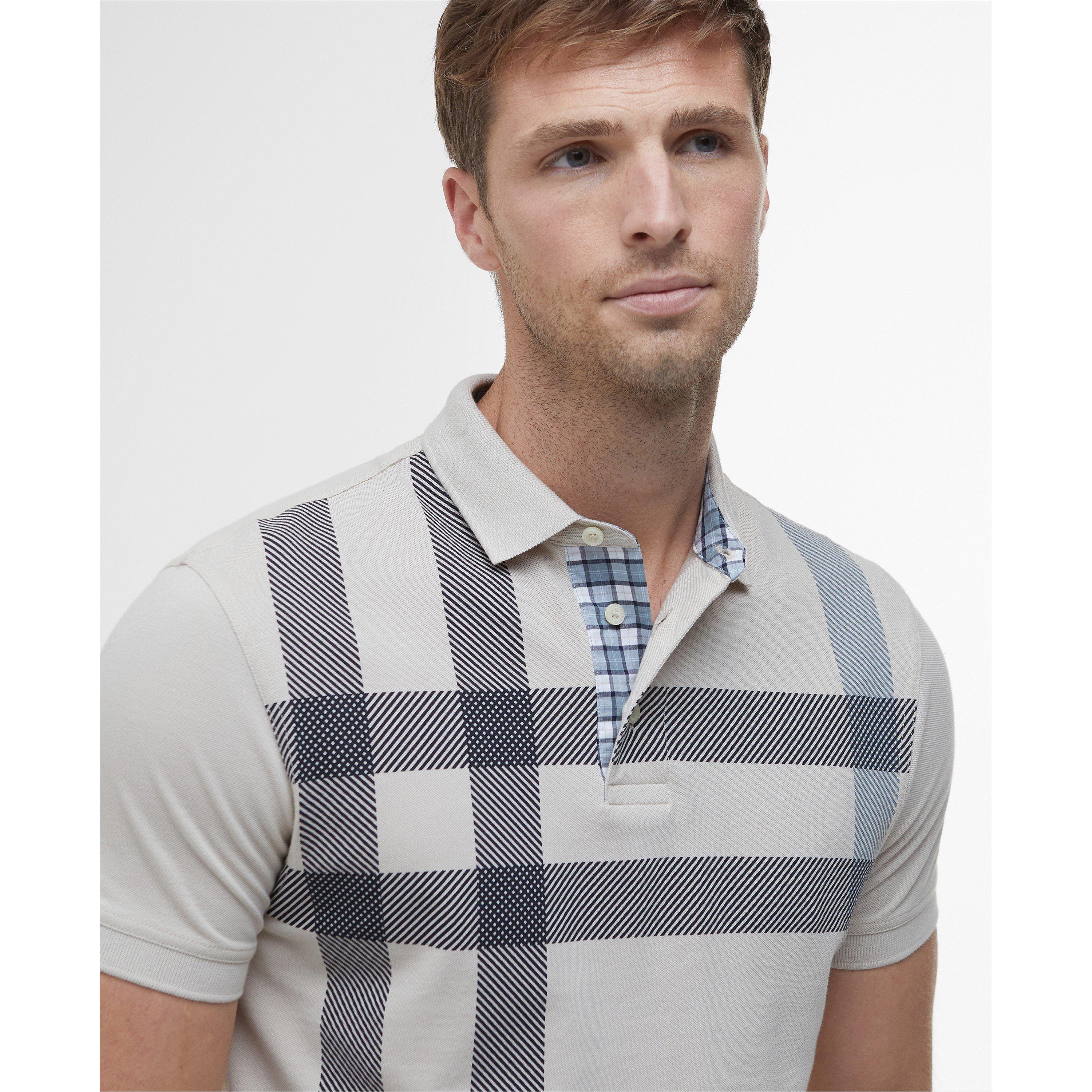 Mist BE12 - Barbour - Mens Blaine Polo Shirt - 5