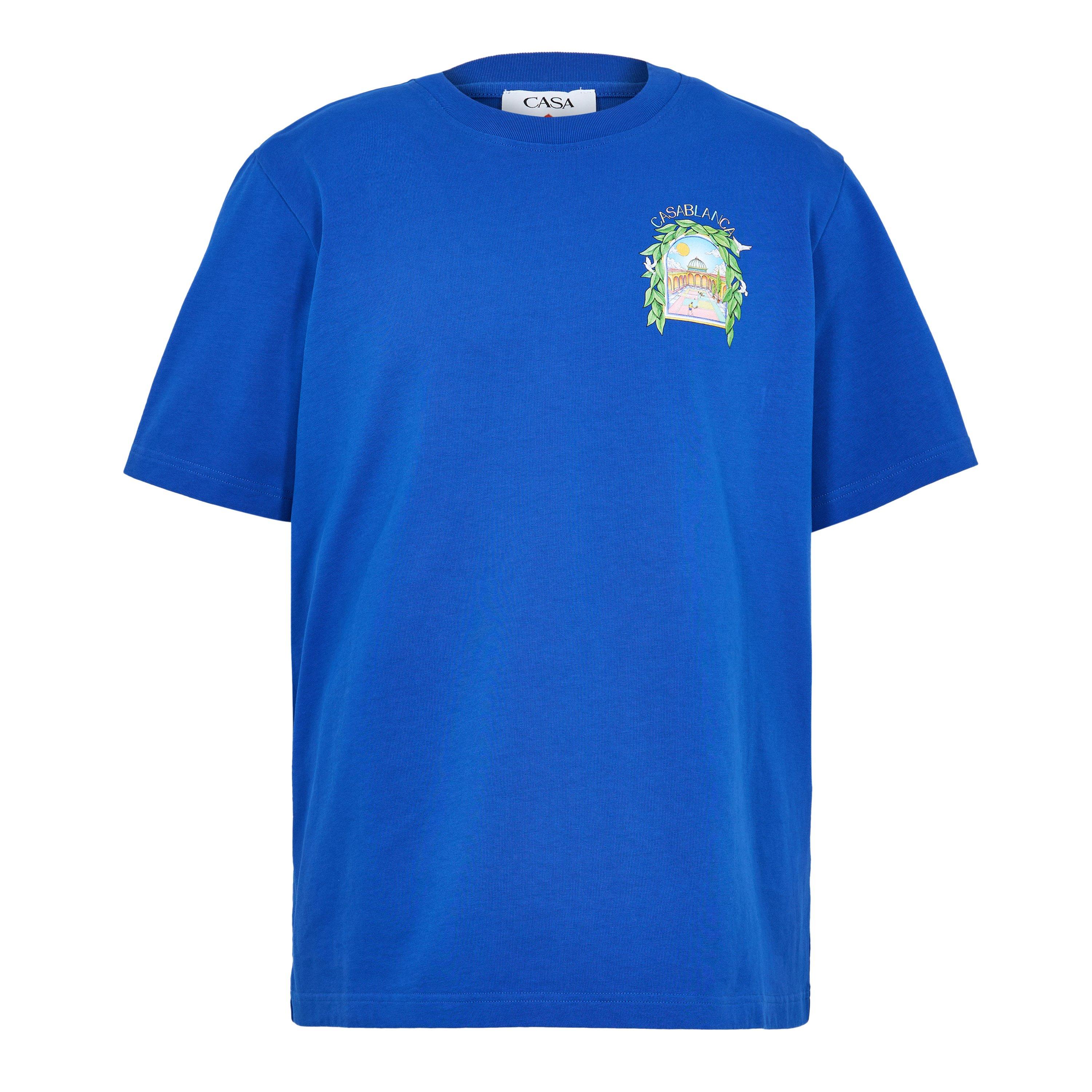 Casablanca Men's Graphic Cotton L'Arche Tennis Club T-Shirt