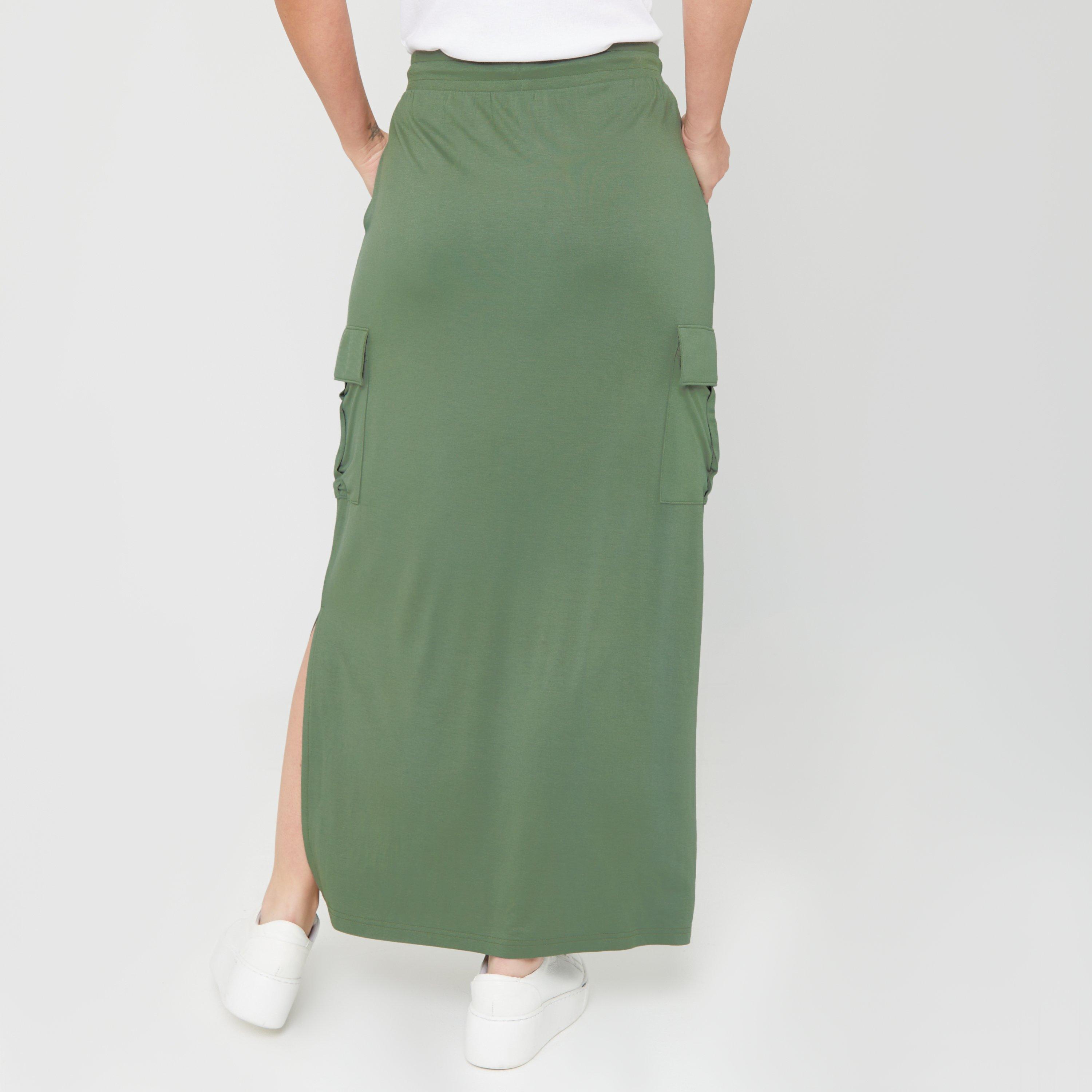Khaki - Be You - Women's Jersey Skirt - 2