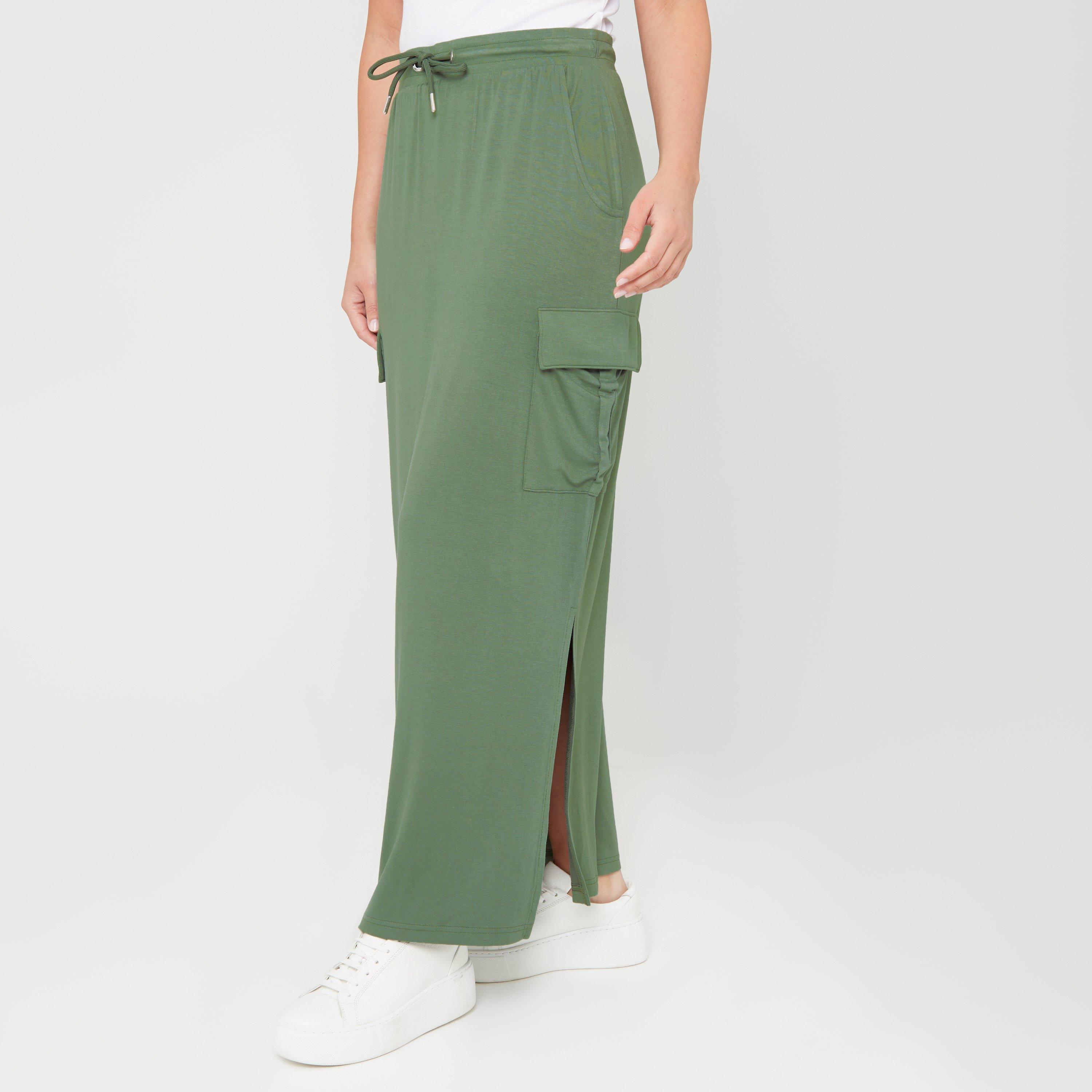 Khaki - Be You - Women's Jersey Skirt - 5