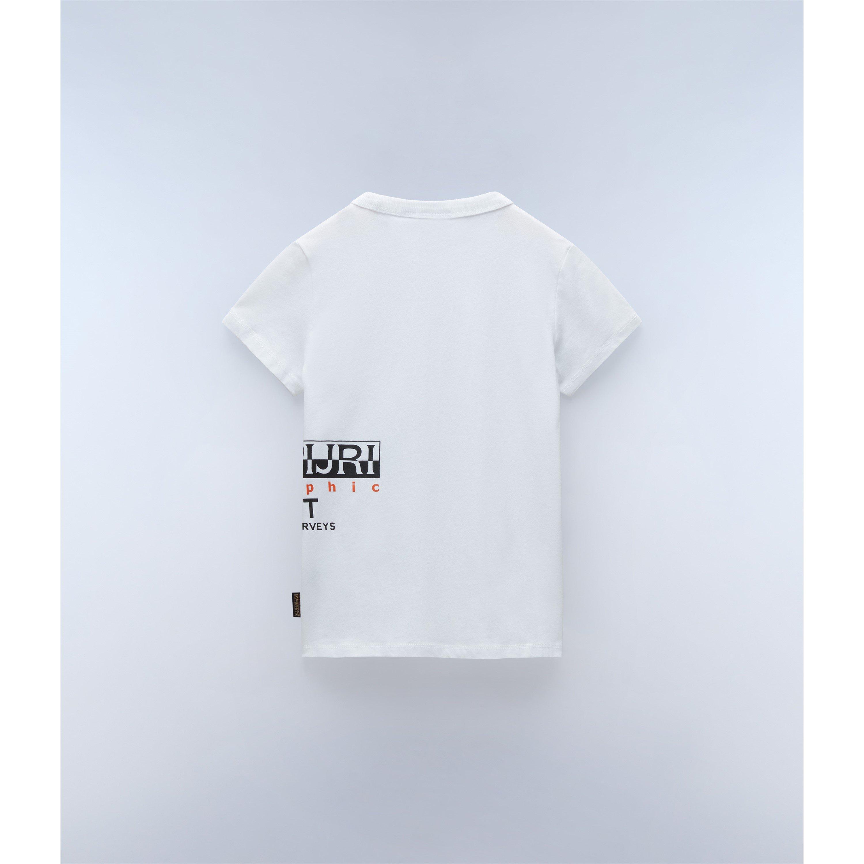 White 002 - Napapijri - Kids' Eiger T-Shirt - 2