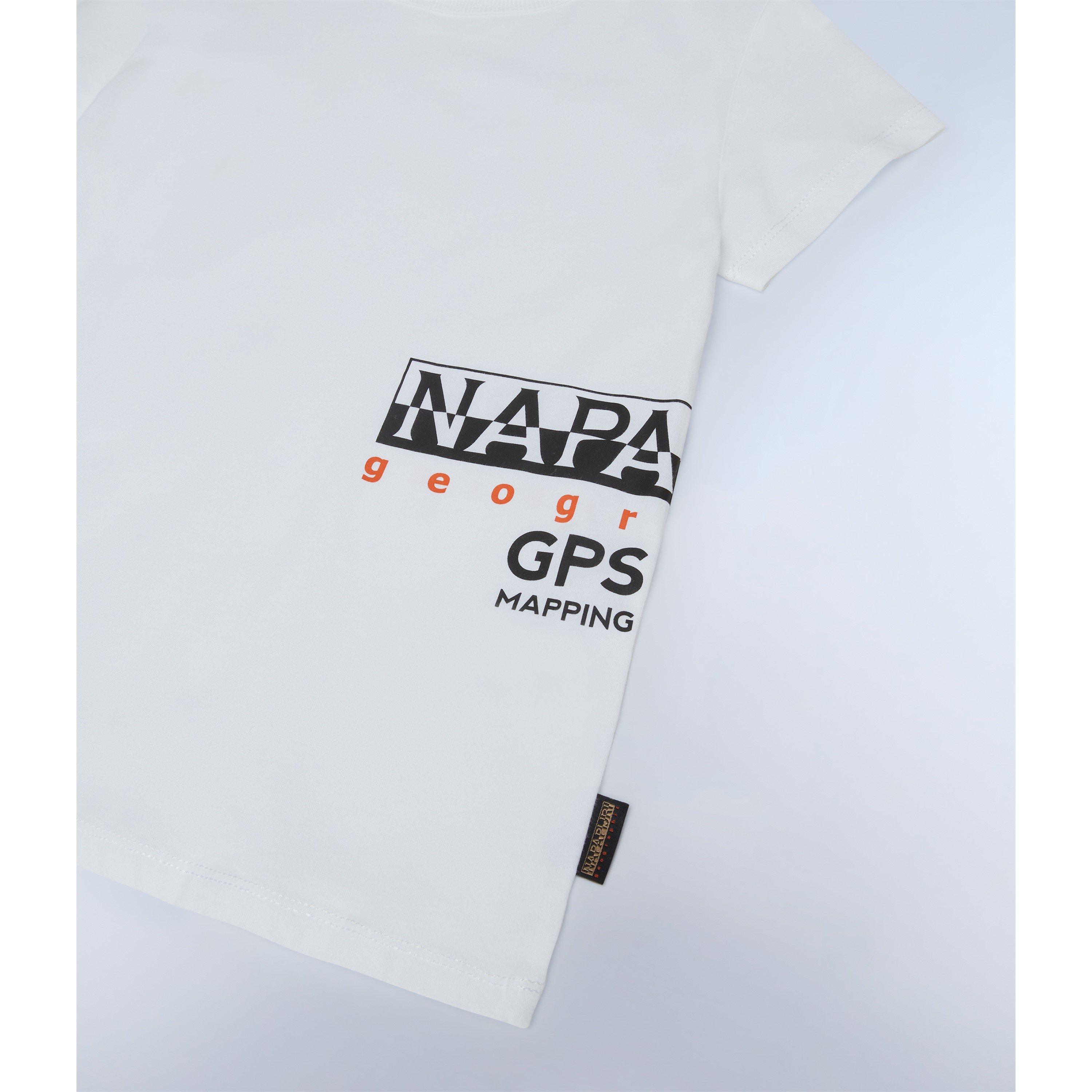 White 002 - Napapijri - Kids' Eiger T-Shirt - 3
