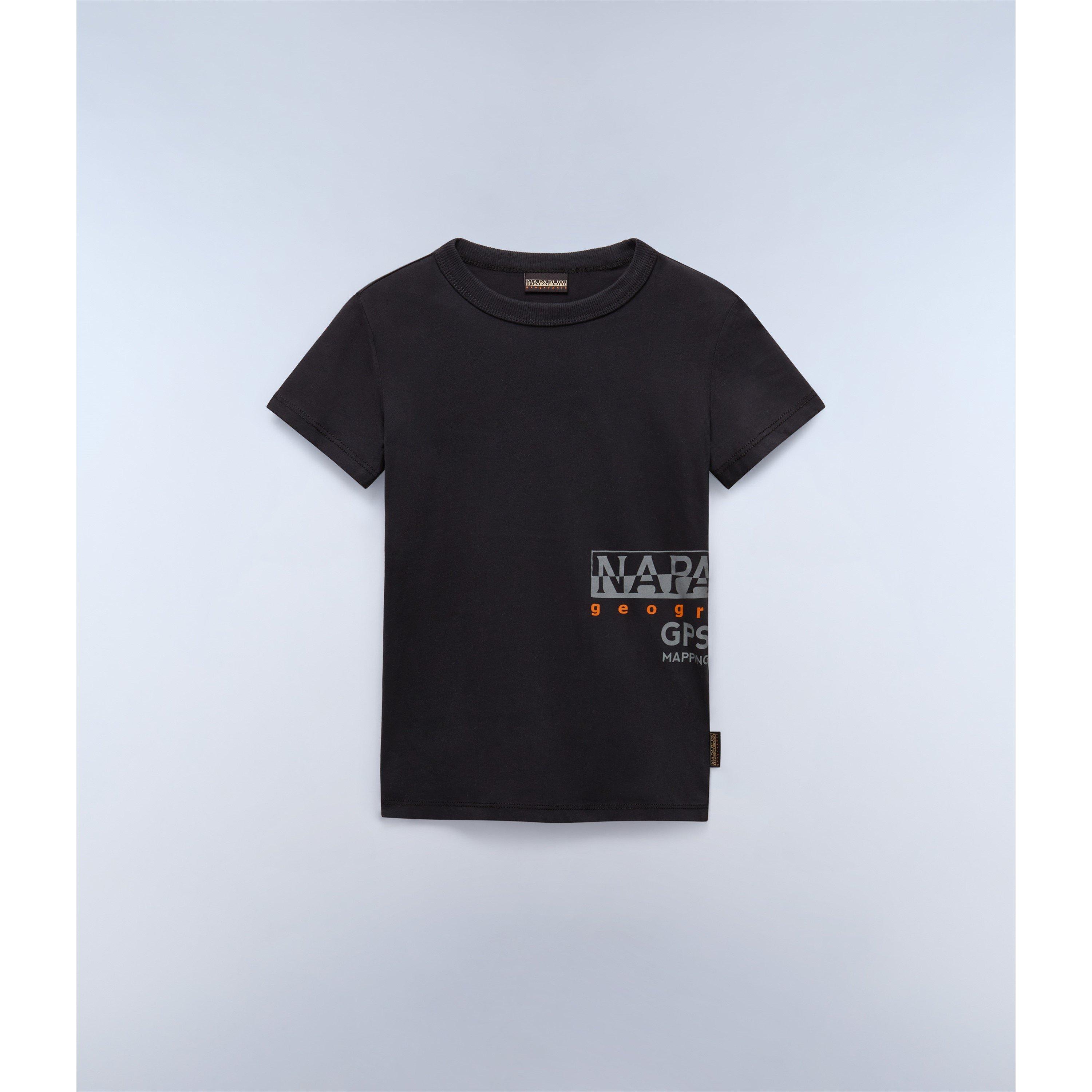 Black 041 - Napapijri - Kids' Eiger T-Shirt - 1