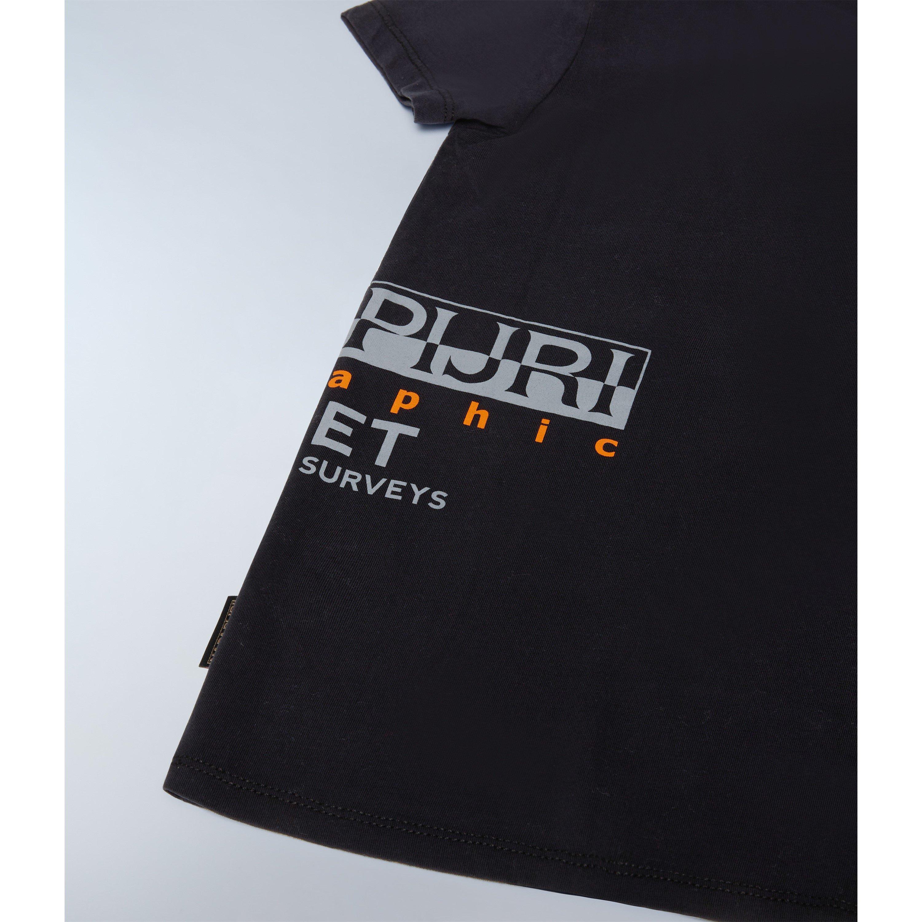 Black 041 - Napapijri - Kids' Eiger Regular Fit T-Shirt - 4