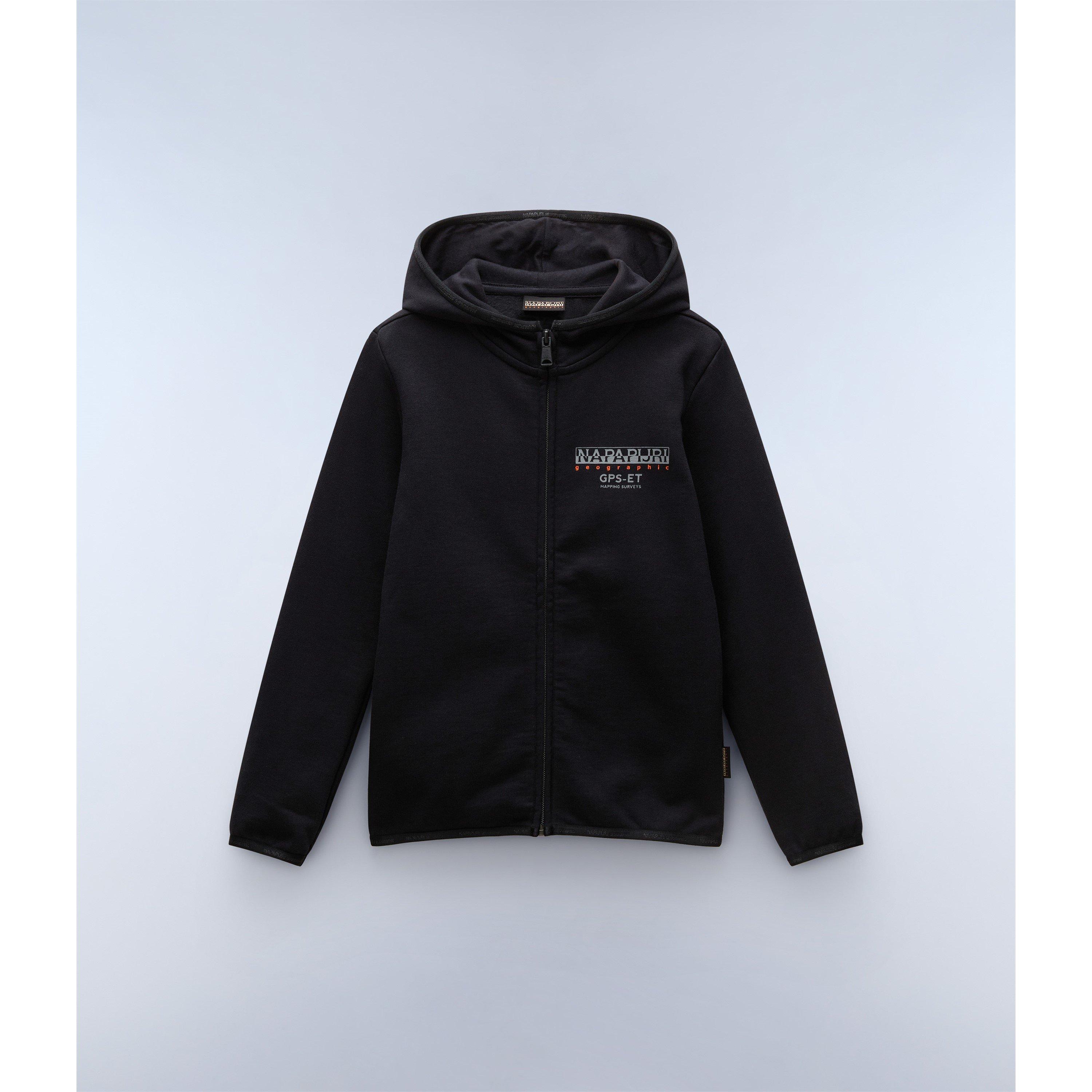 Black 041 - Napapijri - Kids' Eiger Zip Hoodie - 1