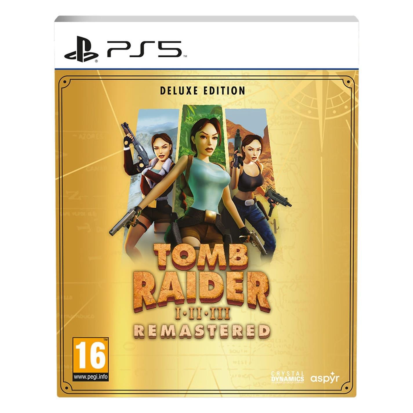 PlayStation 5 - U and I Entertainment - Tomb Raider I-III Remastered Deluxe Edition - 1