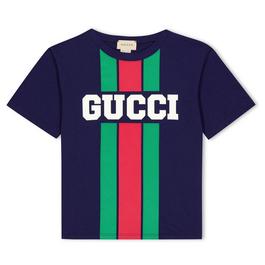 Gucci Logo T Shirt Juniors