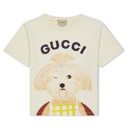 Gucci Seungyoun Terrier T Shirt Junior