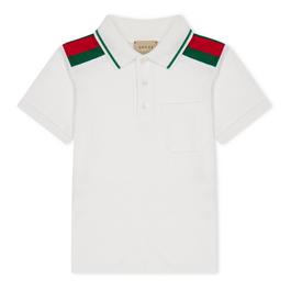 Gucci Short Sleeve Polo Shirt Juniors