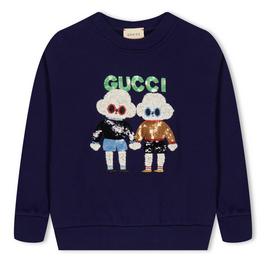 Gucci Embroidered Long Sleeved Jumper