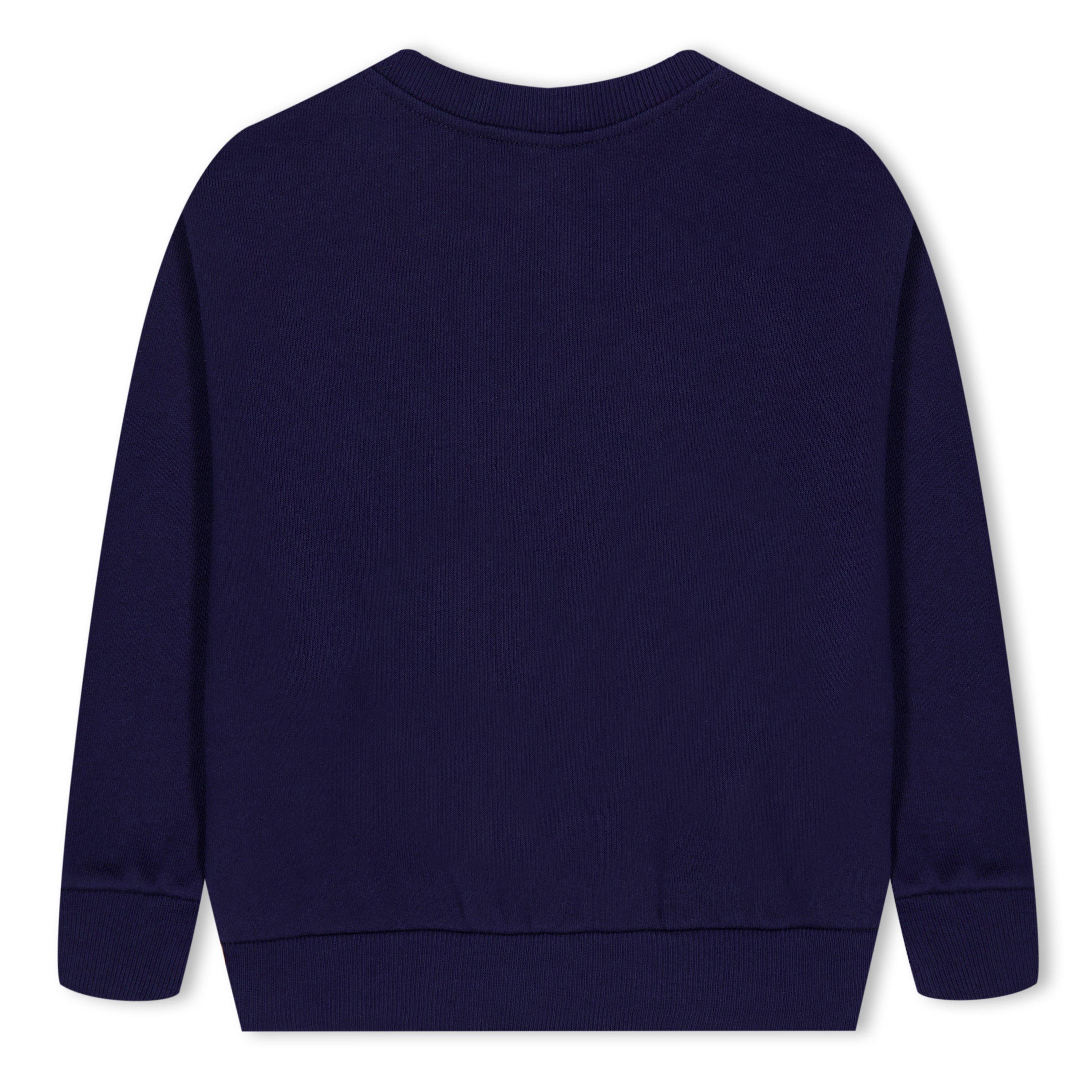 Navy 4780 - Gucci - Embroidered Long Sleeved Jumper - 2
