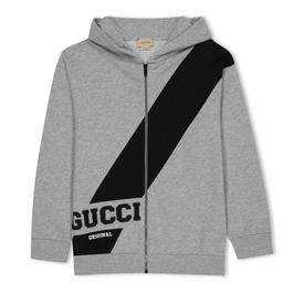 Gucci Logo Zip Hoodie