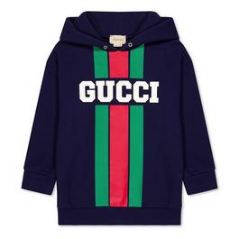 Gucci Logo Over The Head Hoodie Junior