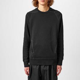 Alexander McQueen Contrast Stitch Crew Sweatshirt